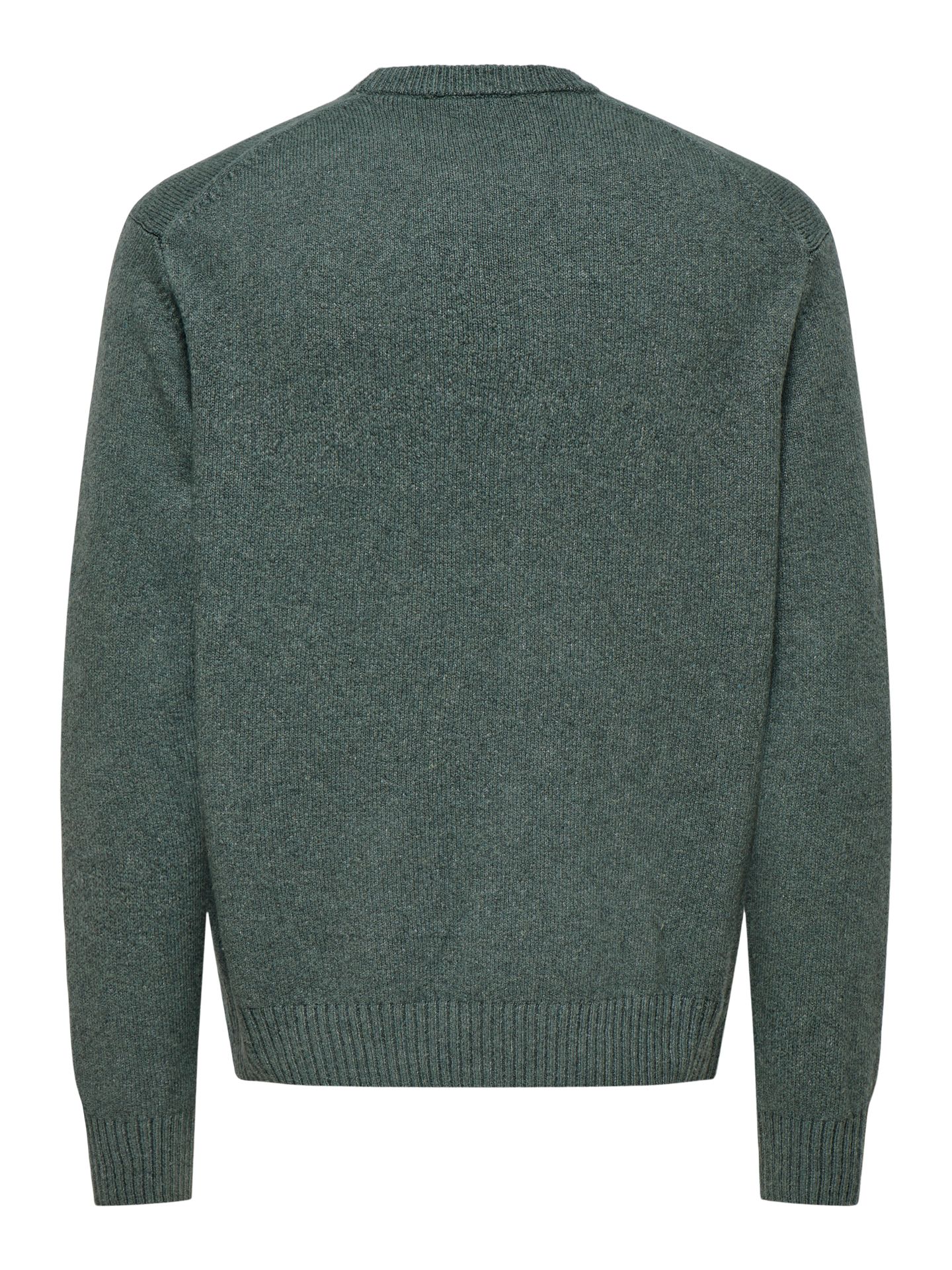 Only & Sons ONSJAMES RLX CREW KNIT NOOS Castor Gray 2900159956020 Only & Sons ONSJAMES RLX CREW KNIT NOOS Castor Gray 2900159956020