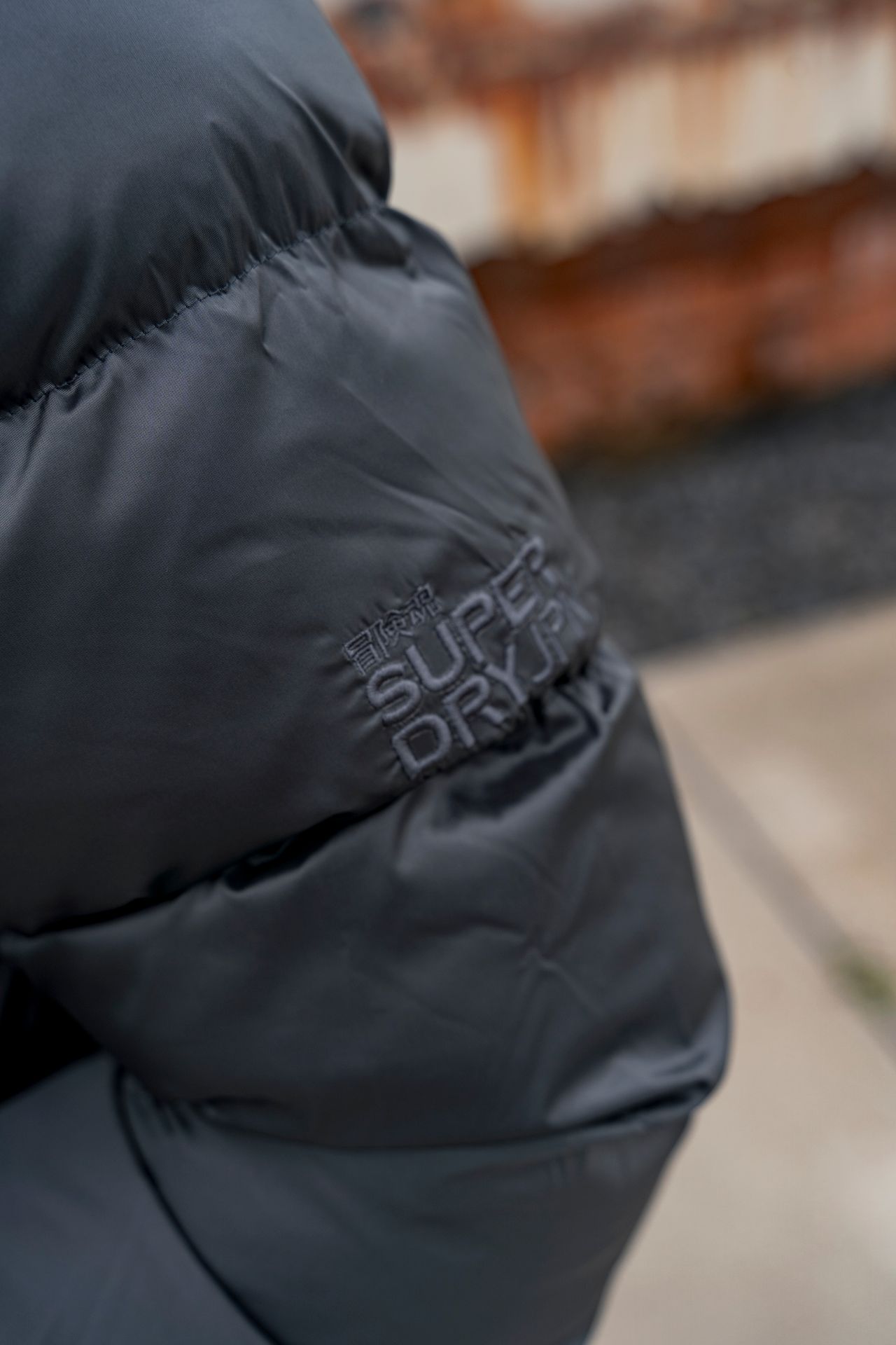 Superdry Hooded luxe sports puffer Black Sheen 2900159967040 Superdry Hooded luxe sports puffer Black Sheen 2900159967040
