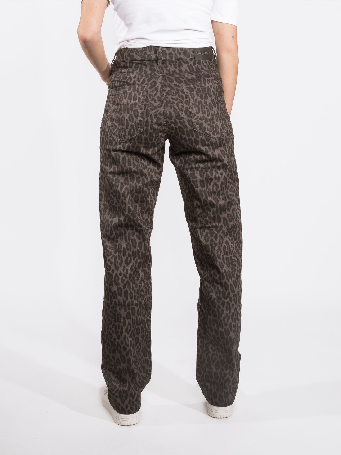 Red Button Kim Leopard  Lava417 2900159971023