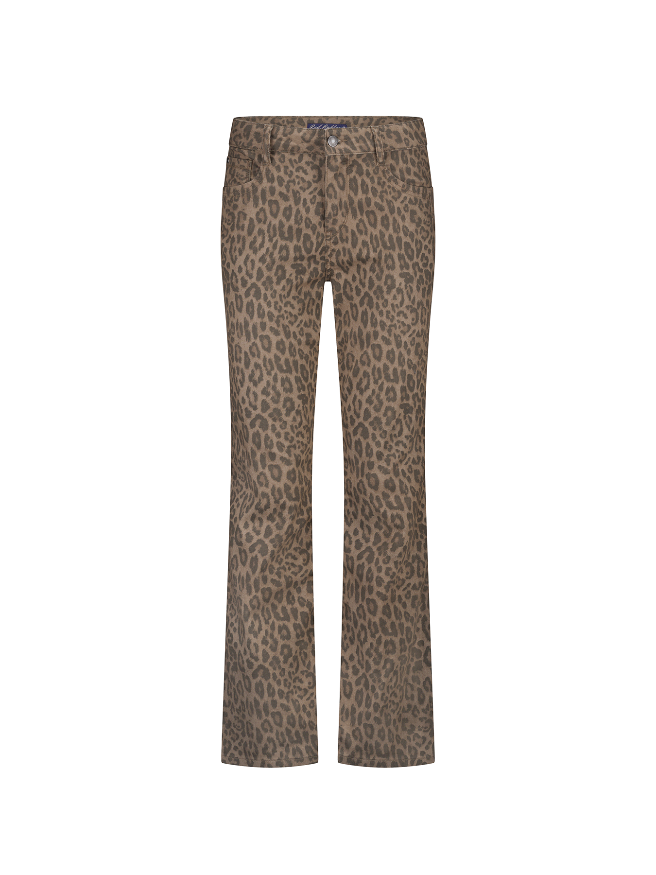 Red Button De Kim Leopard is een straight leg jeans met een l Mid Brown421 00115026-EKA26007300000114