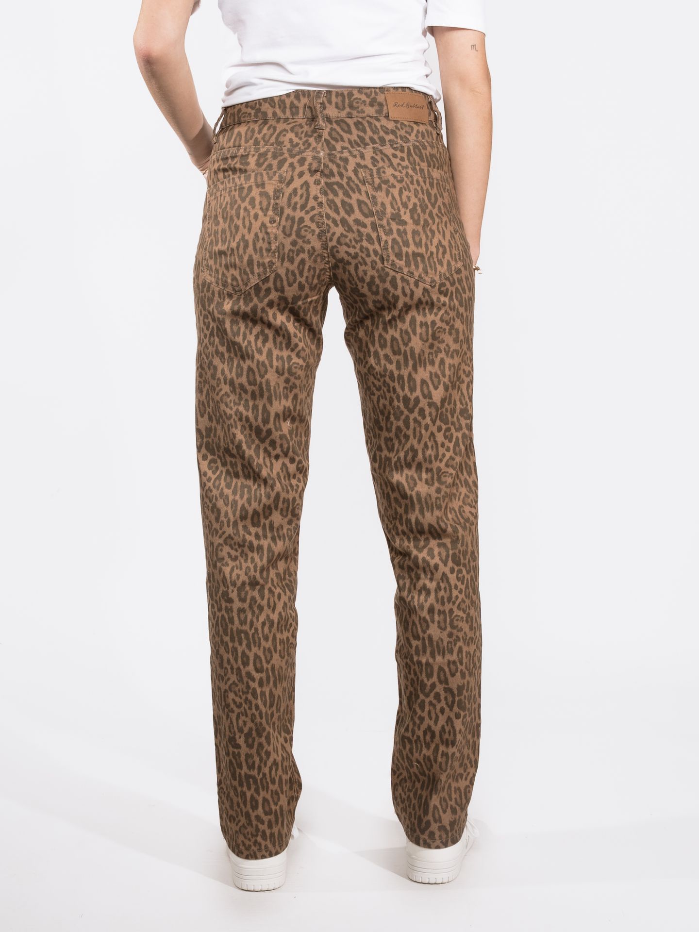 Red Button Kim Leopard  Mid Brown421 2900159972075