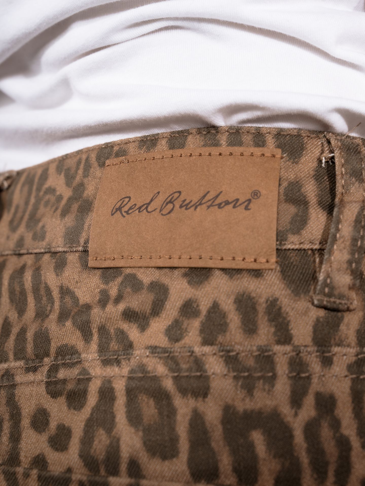 Red Button Kim Leopard  Mid Brown421 2900159972075