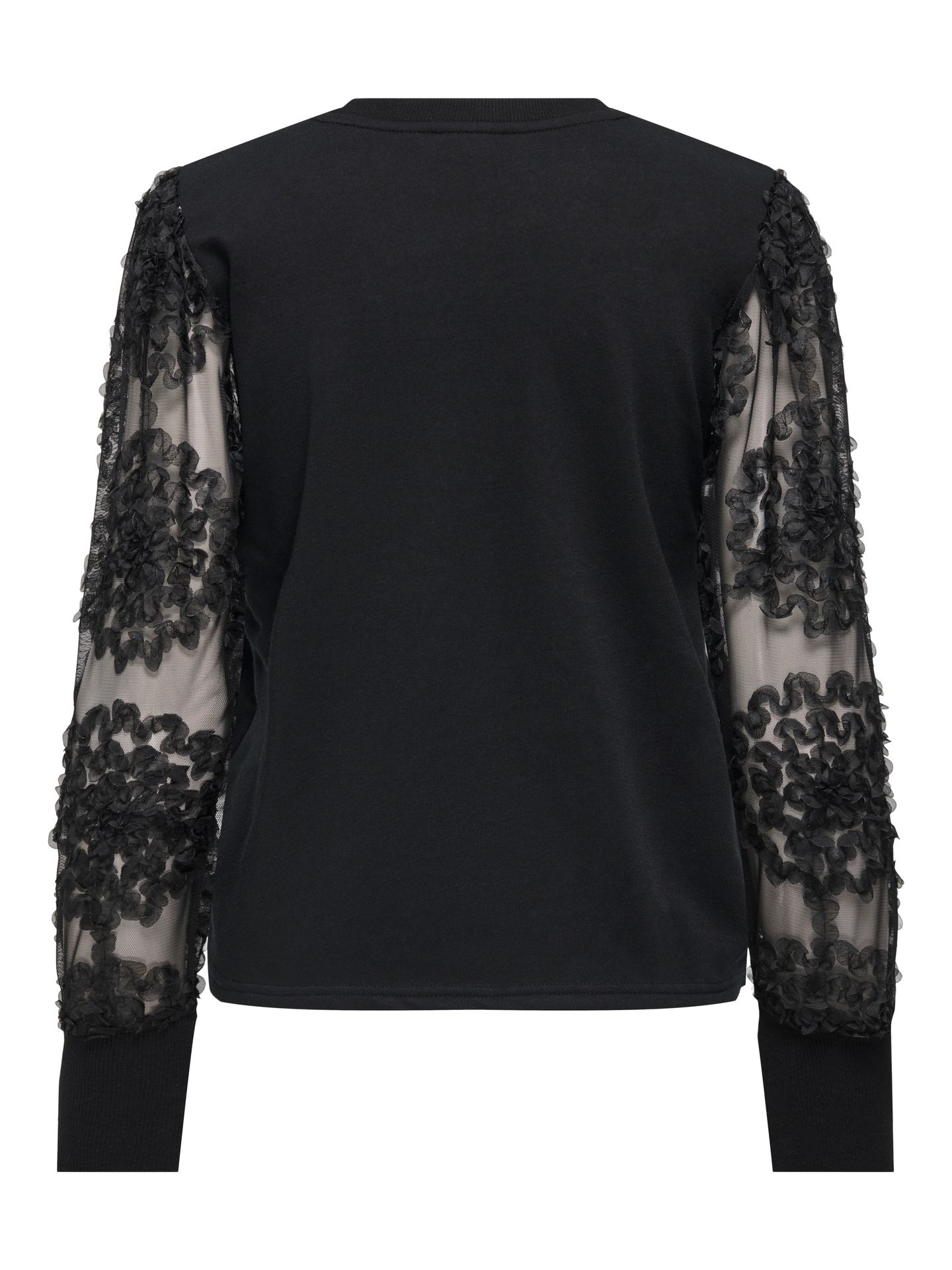 JDY JDYFAIRVIEW LIFE  L/S SWEAT JRS NOO Black/With Clara Leo 00115030-EKA26011400000166 JDY JDYFAIRVIEW LIFE  L/S SWEAT JRS NOO Black/With Clara Leo 00115030-EKA26011400000166