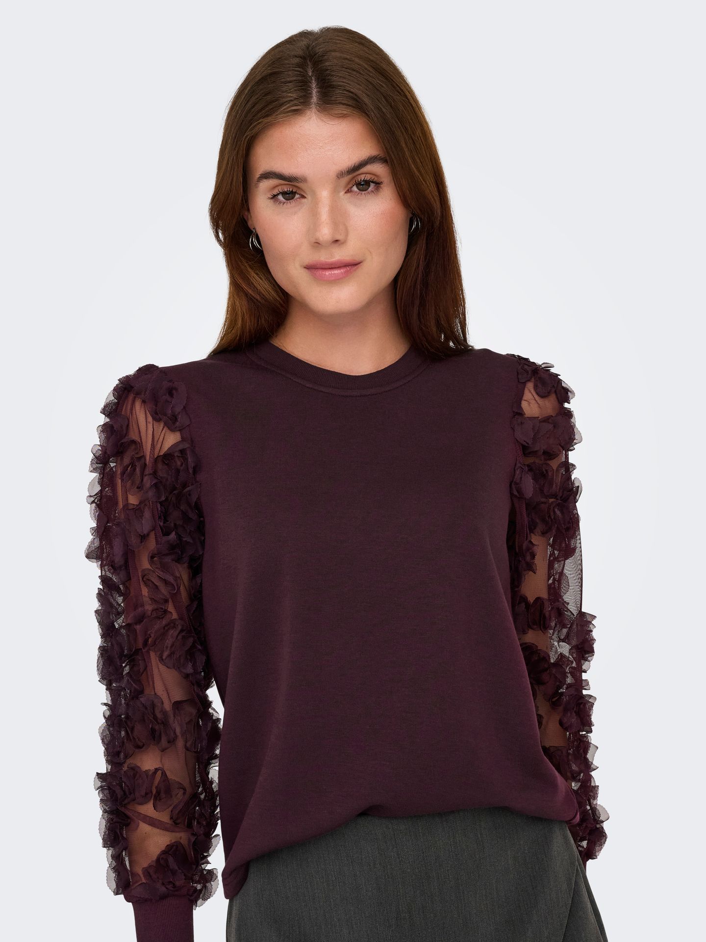 JDY JDYFAIRVIEW LIFE  L/S SWEAT JRS NOO Winetasting 00115030-EKA26011400000545