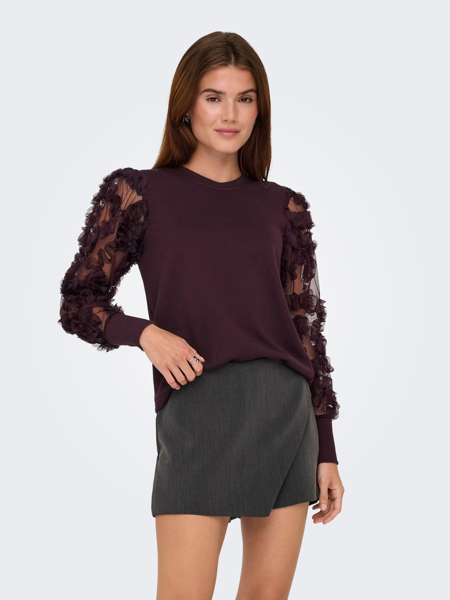 JDY JDYFAIRVIEW LIFE  L/S SWEAT JRS NOO Winetasting 2900159982036 JDY JDYFAIRVIEW LIFE  L/S SWEAT JRS NOO Winetasting 2900159982036