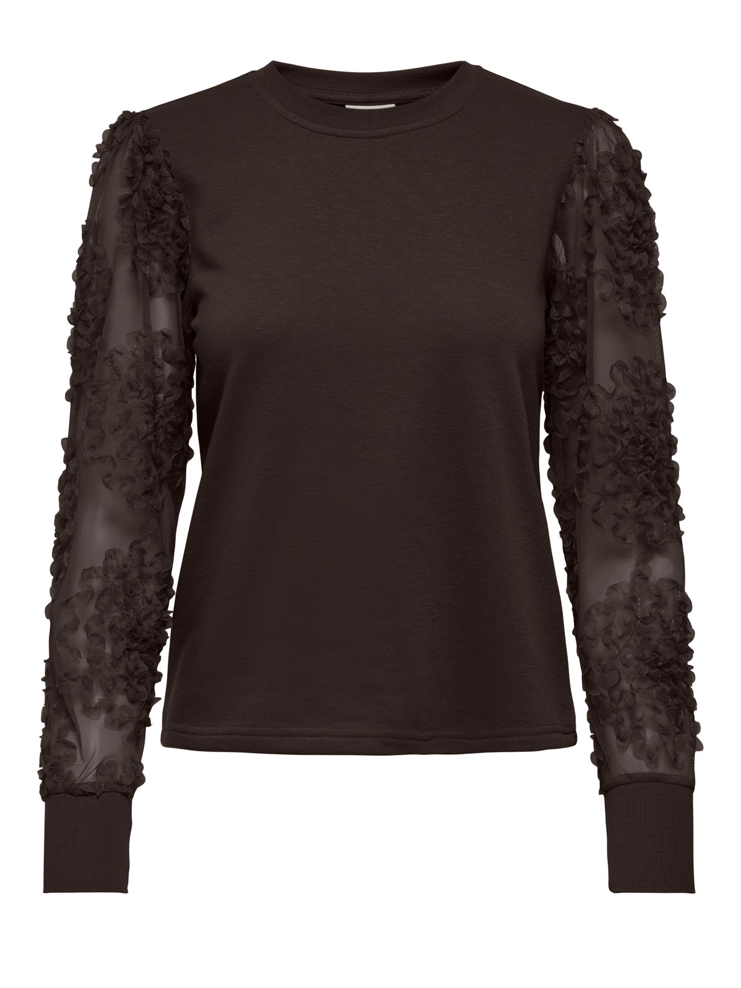 JDY JDYFAIRVIEW LIFE  L/S SWEAT JRS NOO Coffee Bean 2900169738036