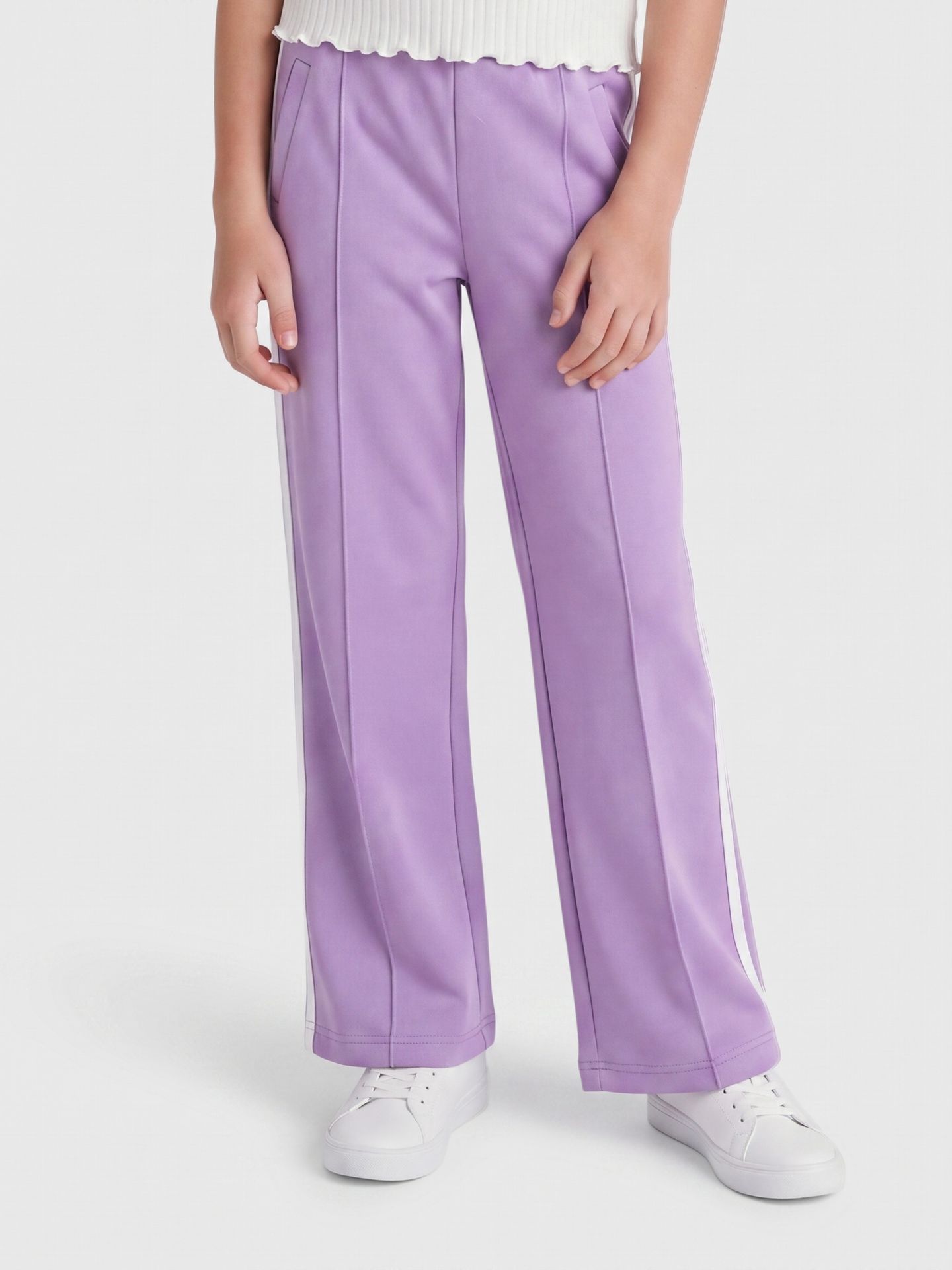 Kids Only KOGWARM UP LIFE X TRACK PANT PNT Lilac Breeze/Crushed Grape Stripes/ 2900165901045
