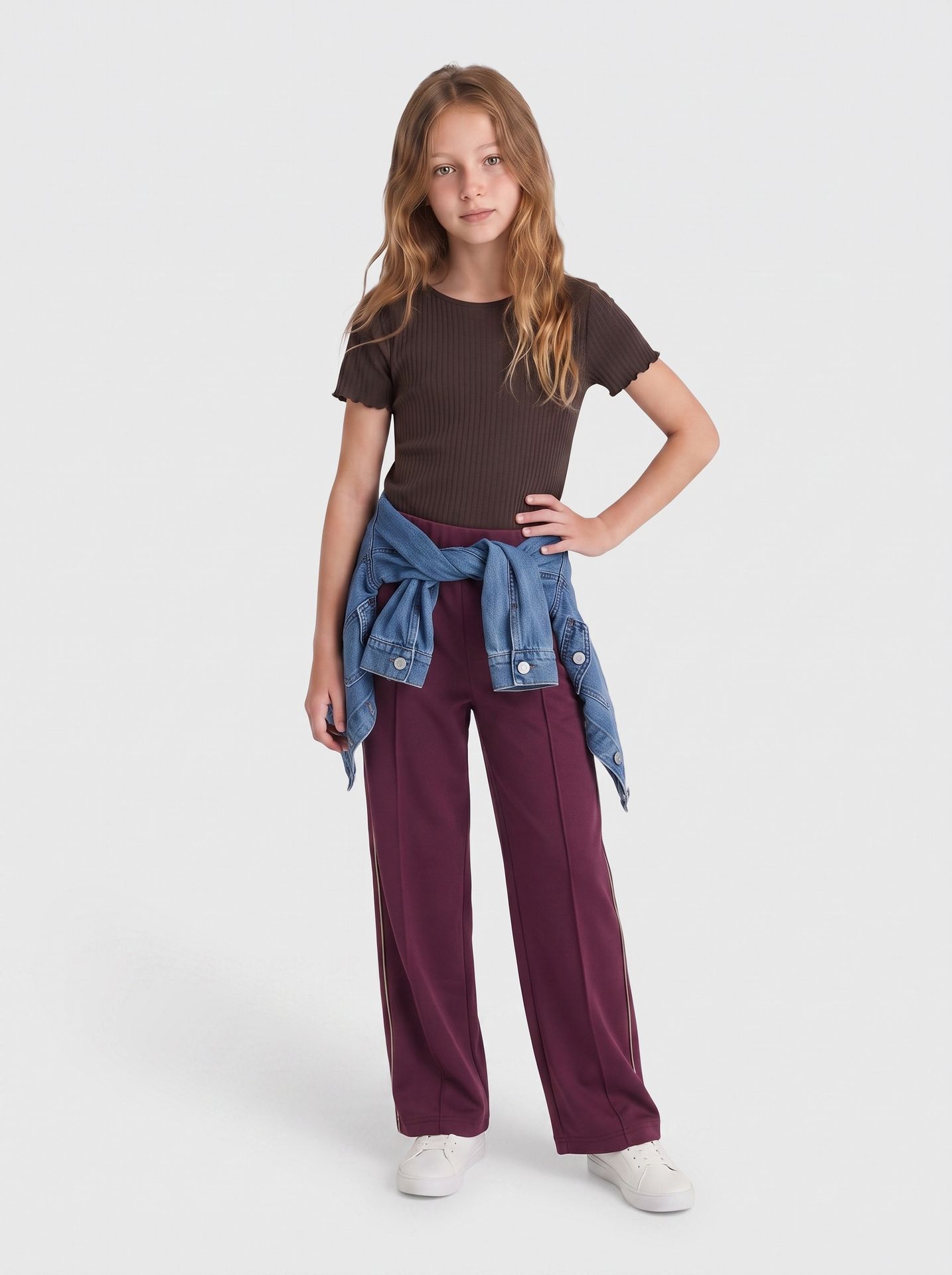 Kids Only KOGWARM UP LIFE X TRACK PANT PNT Fig/STUDIO - Terry Emb. 2900169468056