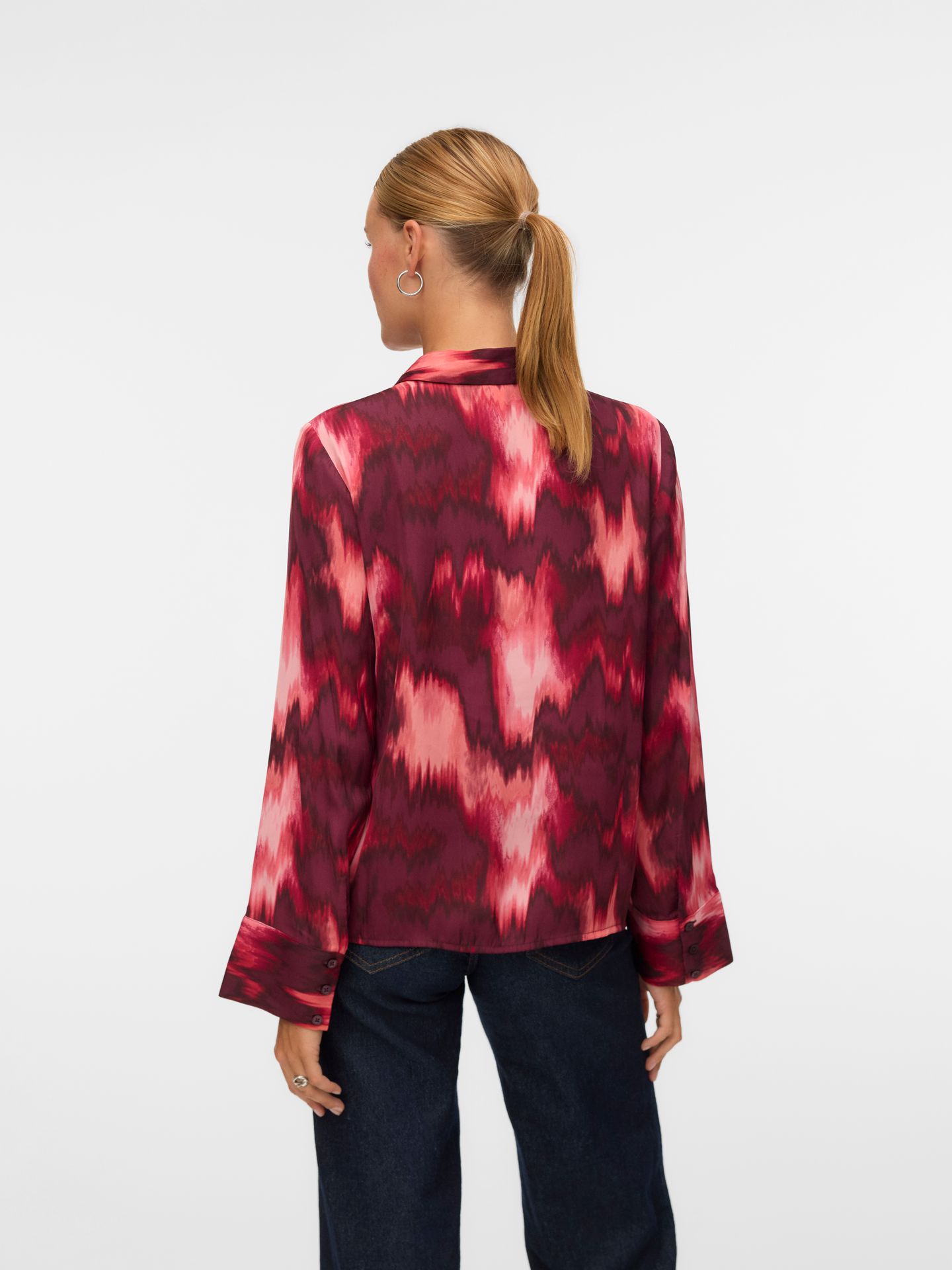 Vero Moda VMGERNA L/S SHIRT WVN LCS Winetasting/Gerna 2900159993032 Vero Moda VMGERNA L/S SHIRT WVN LCS Winetasting/Gerna 2900159993032