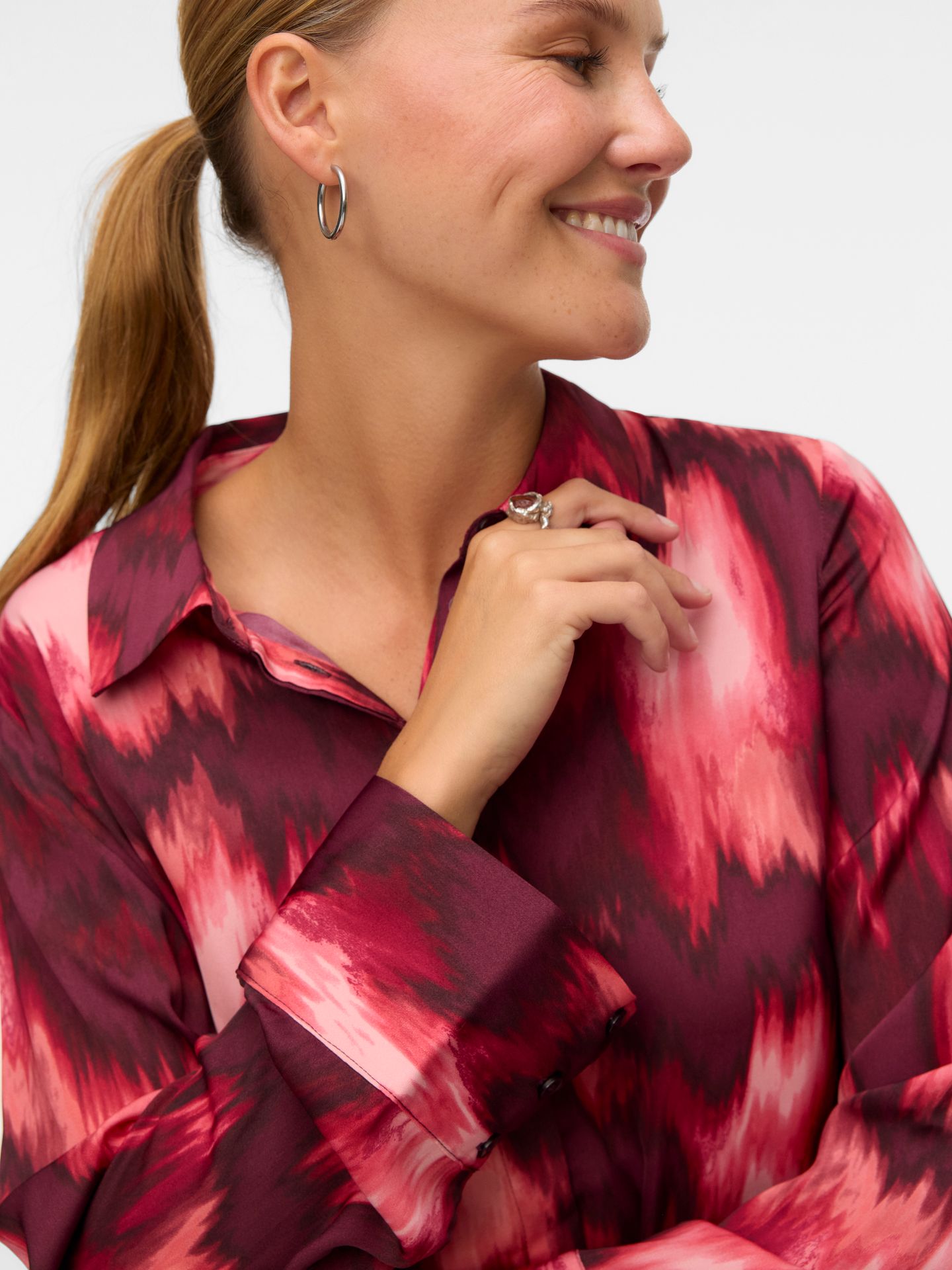 Vero Moda VMGERNA L/S SHIRT WVN LCS Winetasting/Gerna 2900159993032 Vero Moda VMGERNA L/S SHIRT WVN LCS Winetasting/Gerna 2900159993032