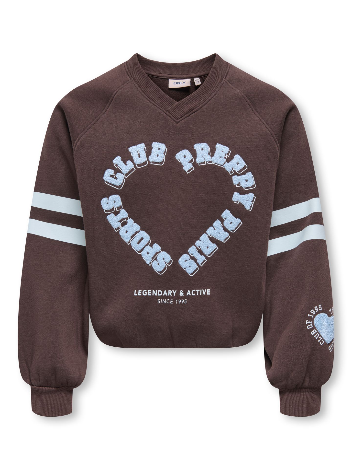 Only KOGCOLETTA L/S V-NECK PRINT SWT Coffee Bean/Paris 00115038-EKA26011400003634