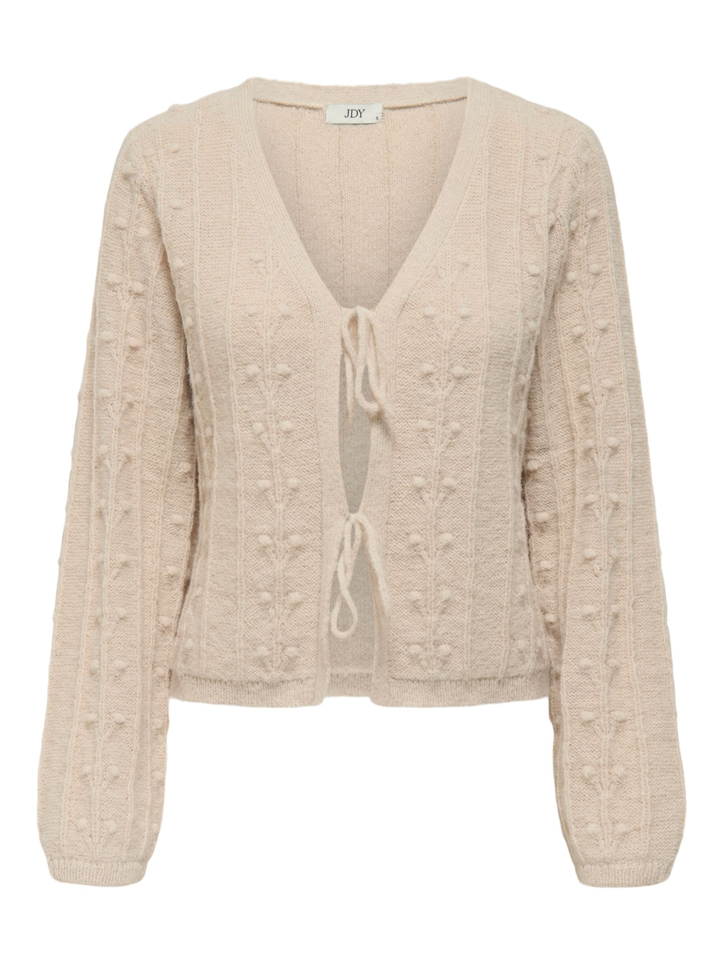 Only JDYSIGRID LIFE L/S TIE CARDIGAN KNT Cement 00115040-EKA26011400003107