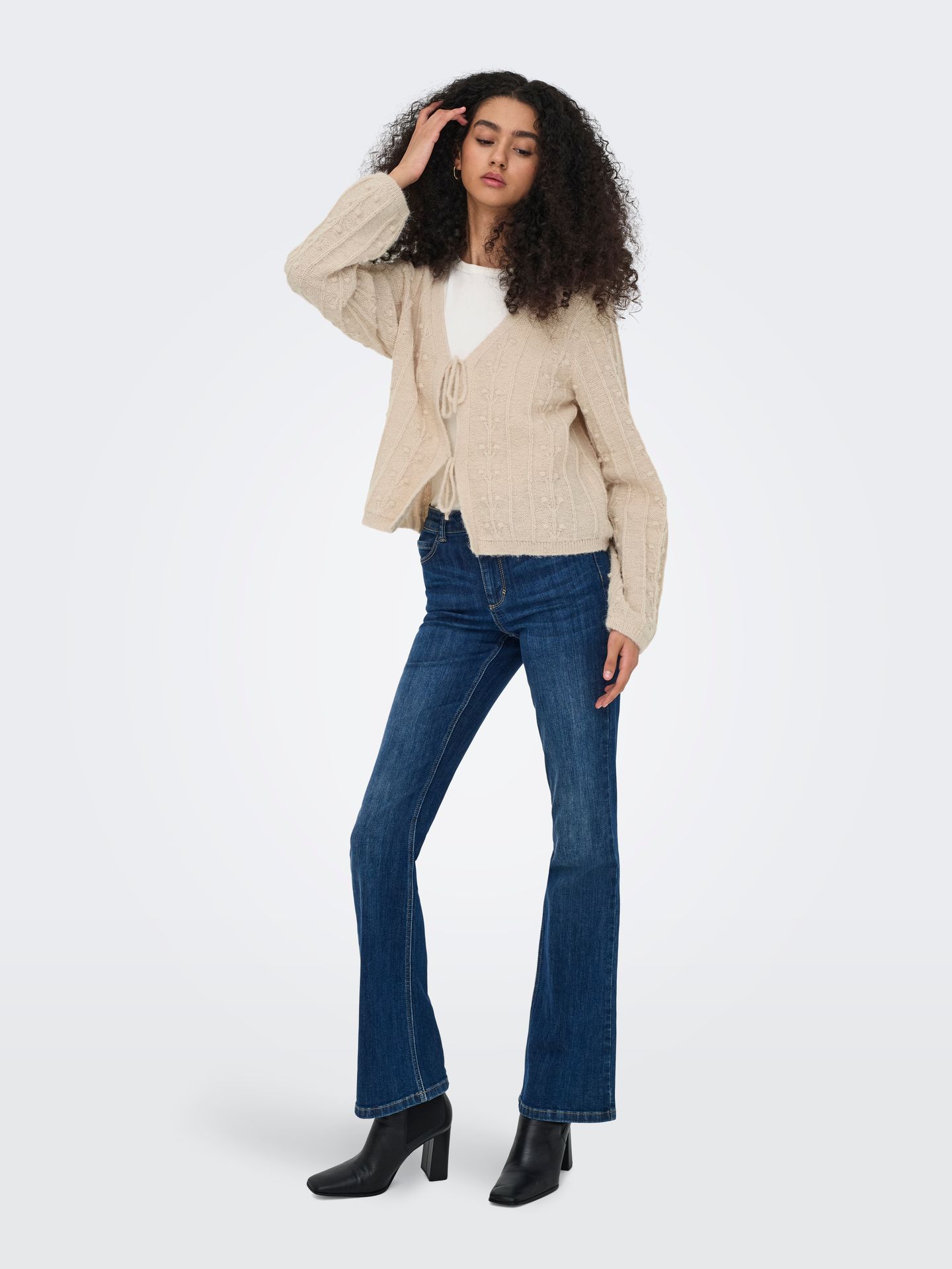 JDY JDYSIGRID LIFE L/S TIE CARDIGAN KNT Cement 2900159997054 JDY JDYSIGRID LIFE L/S TIE CARDIGAN KNT Cement 2900159997054