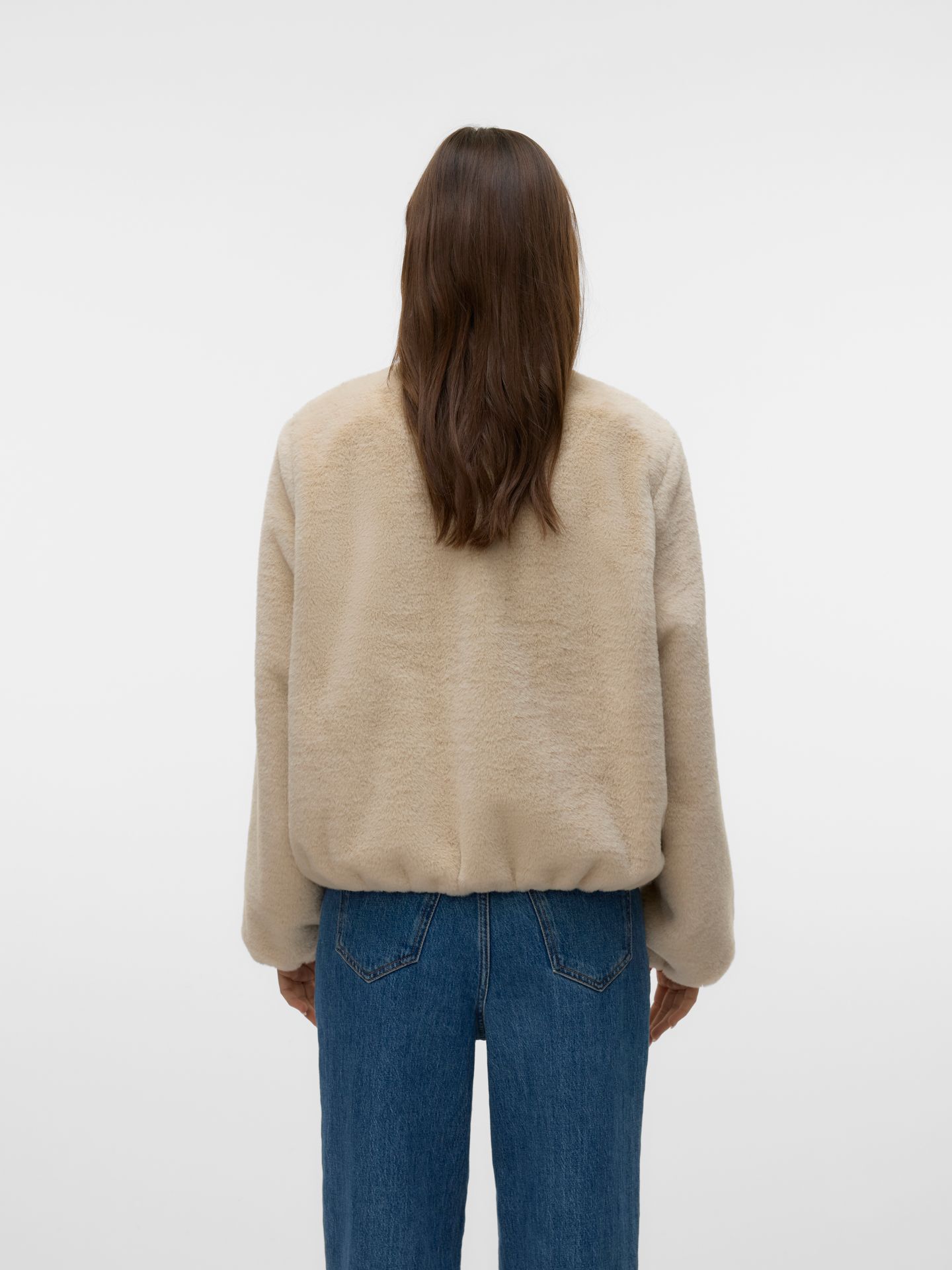 Vero Moda VMSONJALIGA SHORT JACKET GA BOO Oatmeal 2900160247049 Vero Moda VMSONJALIGA SHORT JACKET GA BOO Oatmeal 2900160247049