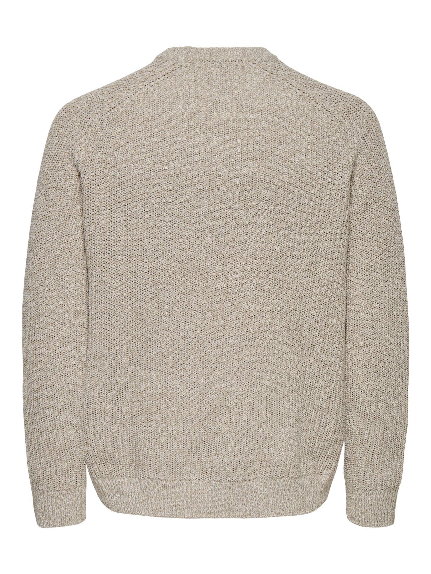 Only & Sons ONSJOIN RLX LS RAGLAN KNIT Silver Lining/MELANGE 2900160002037 Only & Sons ONSJOIN RLX LS RAGLAN KNIT Silver Lining/MELANGE 2900160002037