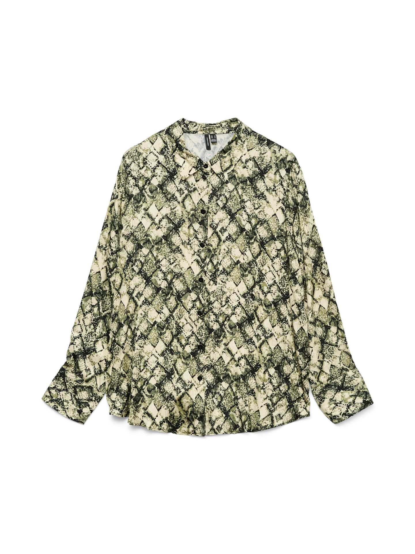 Vero Moda VMCINDY JEAN LS SHIRT WVN GA Eucalyptus/Jean 00115045-EKA26011400003109