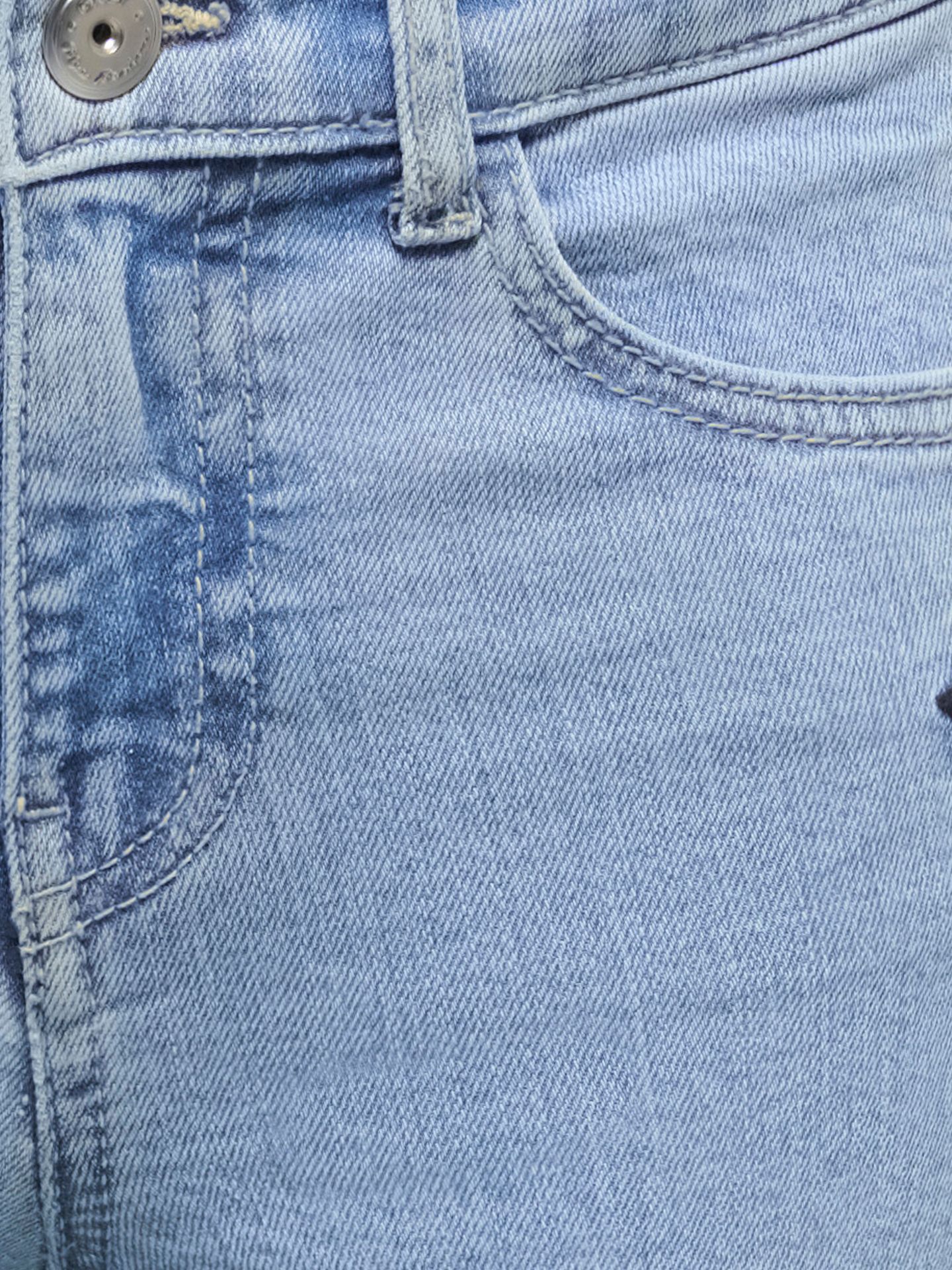 Only KOGJUICY WIDE LEG STAR JEANS Light Blue Denim/EMB 2900160006042