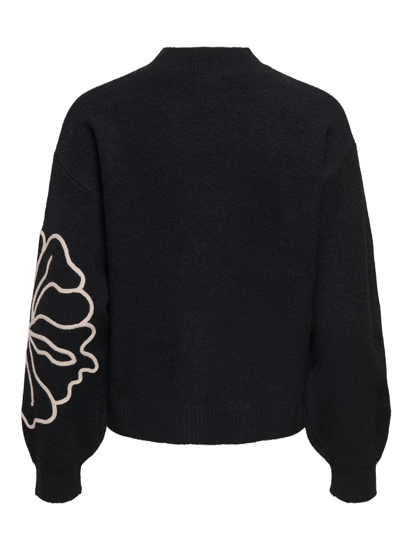 Only JDYJELLA L/S FLOWER PULLOVER KNT NO Black/Rad 2900160009029