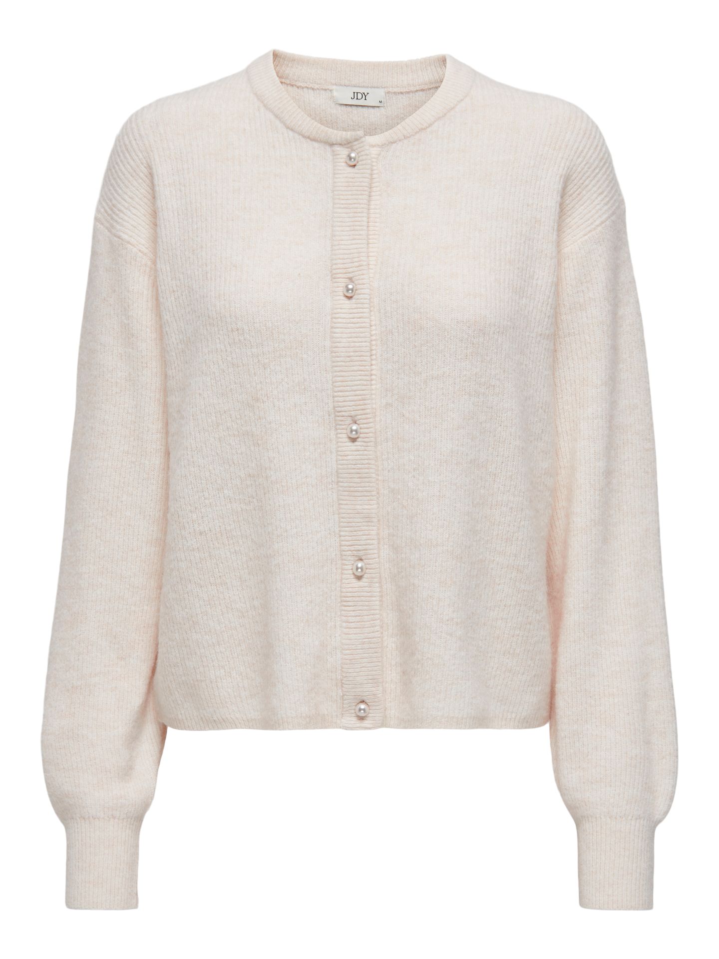 Only JDYLUMI LIFE L/S BUTTON CARDIGA KNT Birch/W. Melange 2900160020055