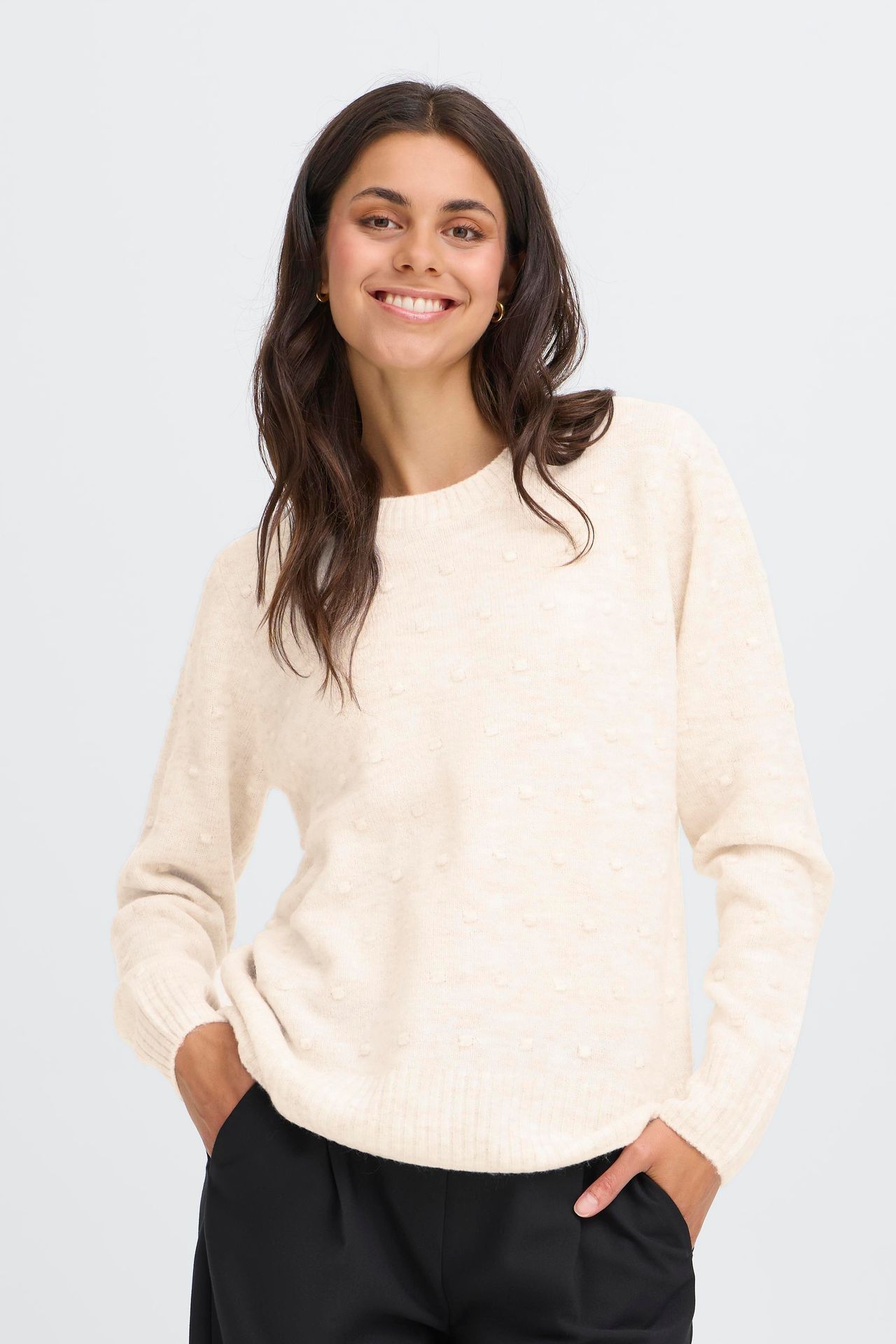 Fransa FRELISE PU 2 Oatmeal Melange 2900160219046