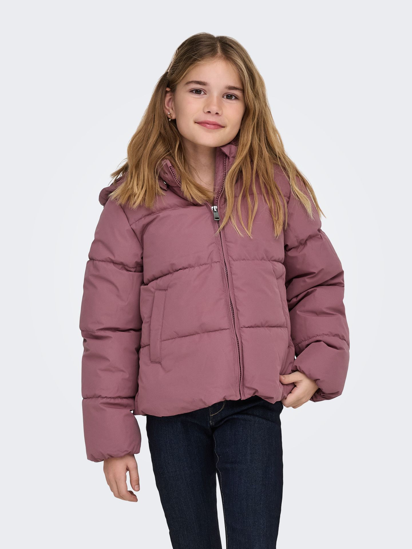 Kids Only KOGJUTA LIFE SHORT PUFFER OTW NOOS Rose Brown 2900160223036