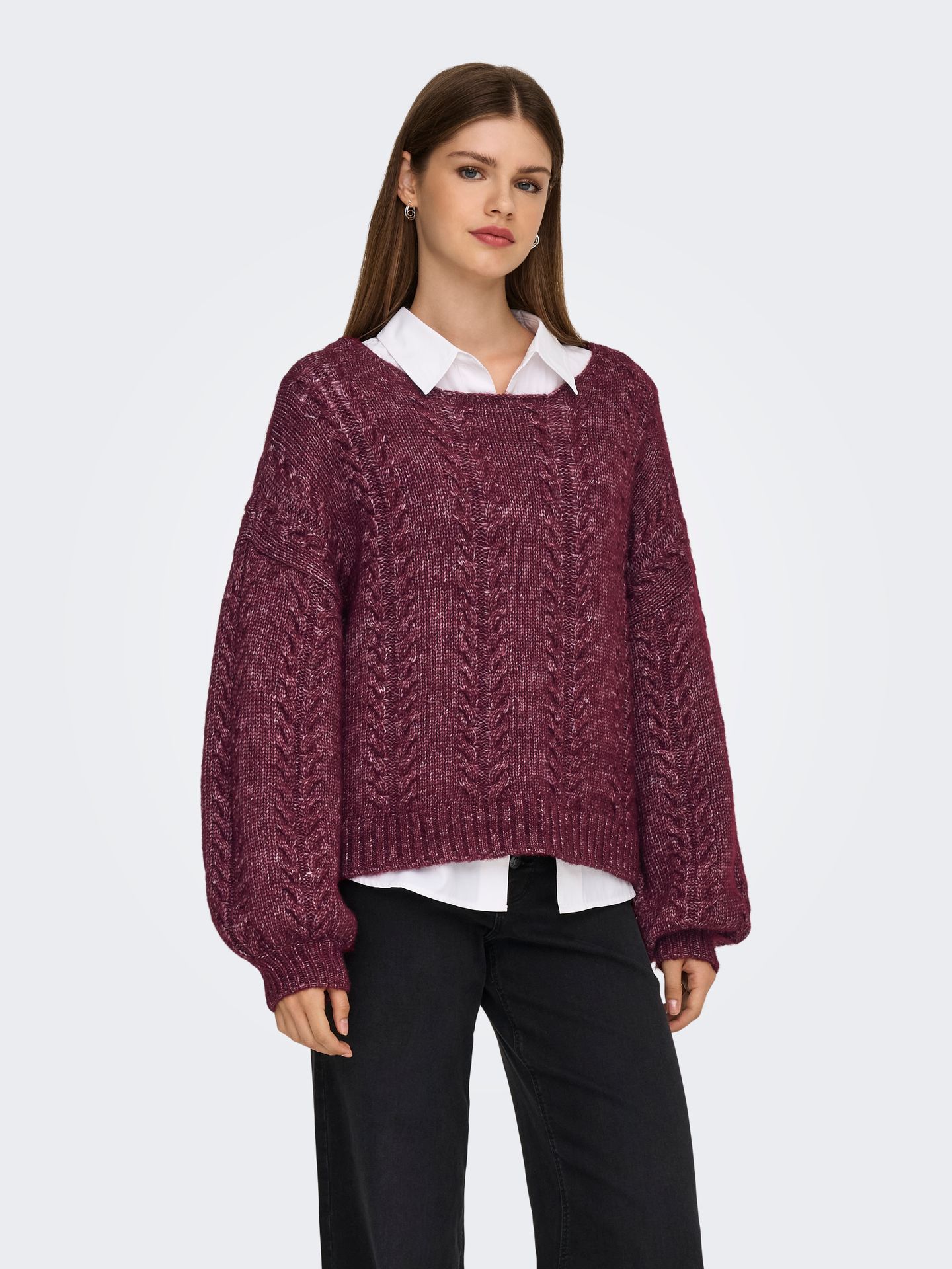 Only ONLIDA LIFE LS CABLE WIDE-NECK CC K Cabernet/BLACK BUTTONS 2900160228055
