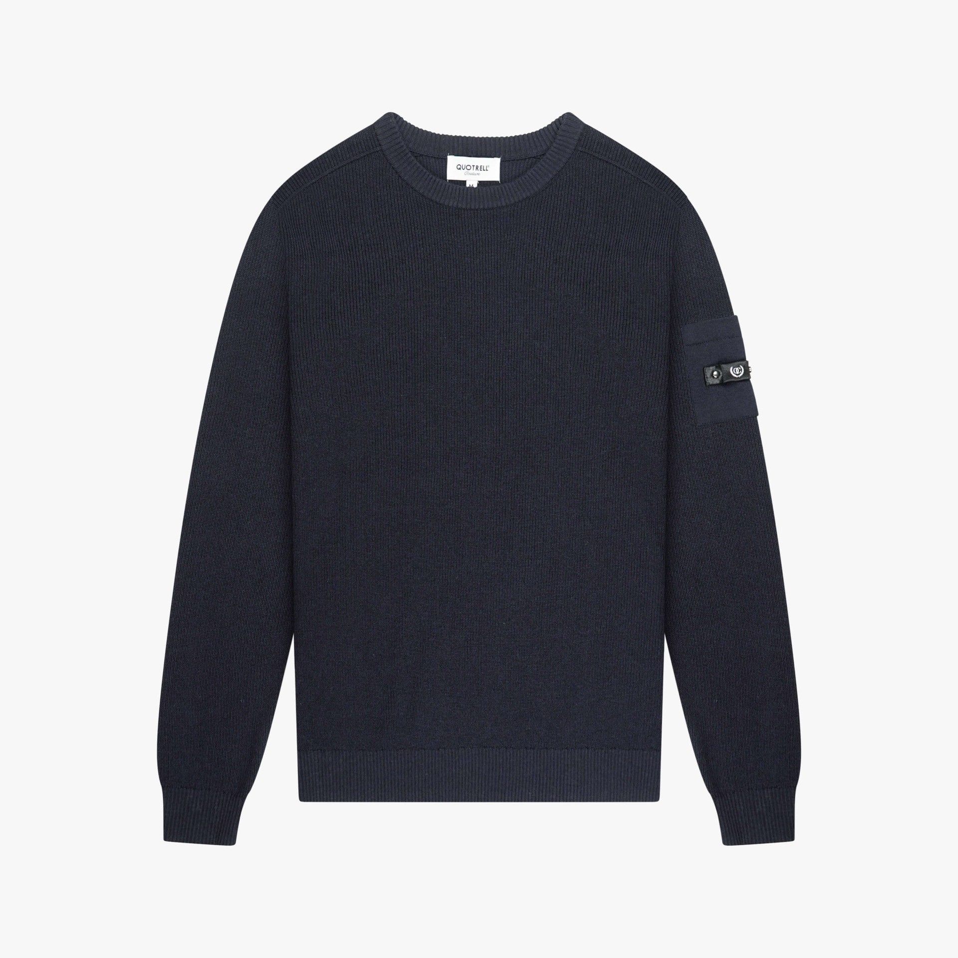 Quotrell Peak knitted sweater Navy 2900160238047