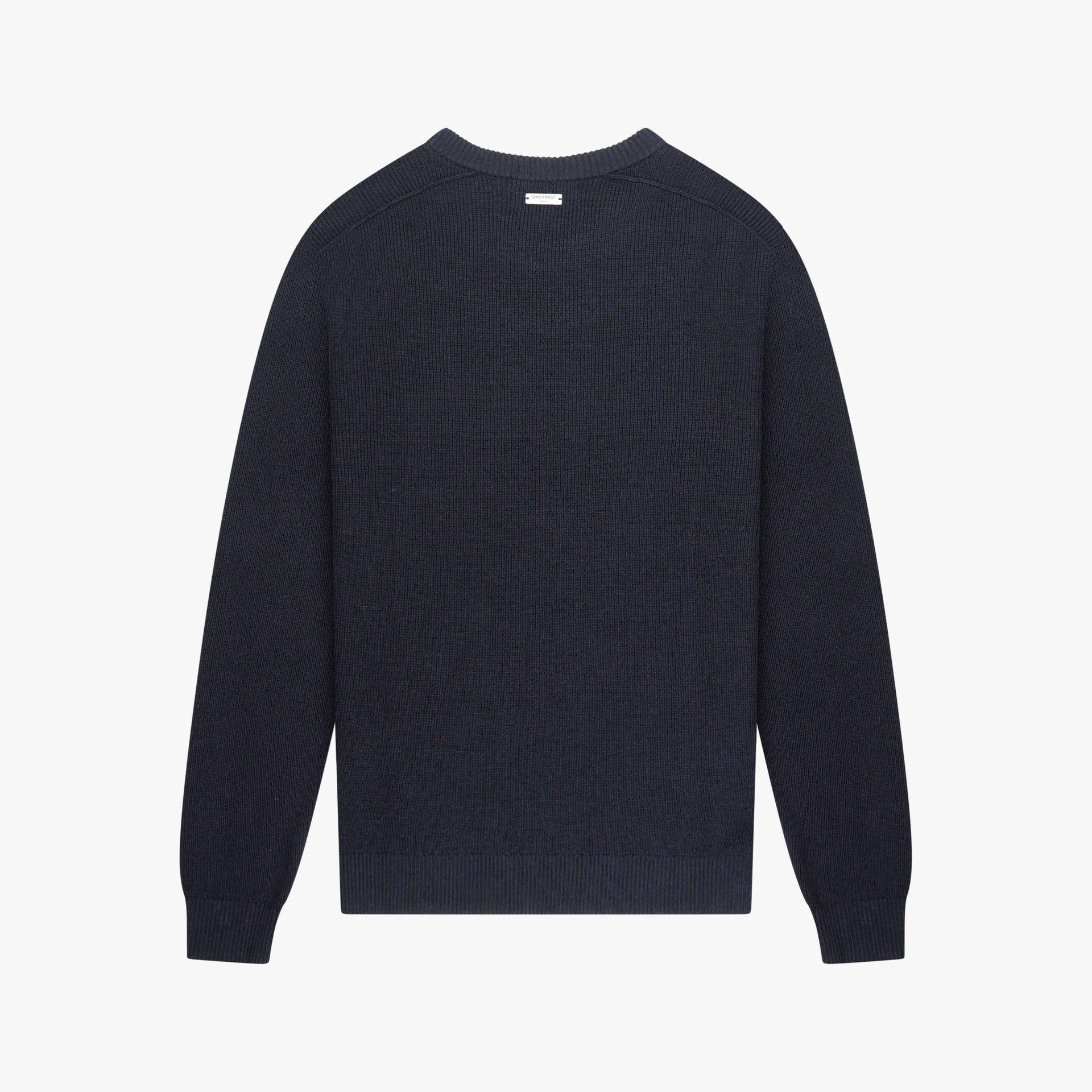 Quotrell Peak knitted sweater Navy 2900160238047 Quotrell Peak knitted sweater Navy 2900160238047