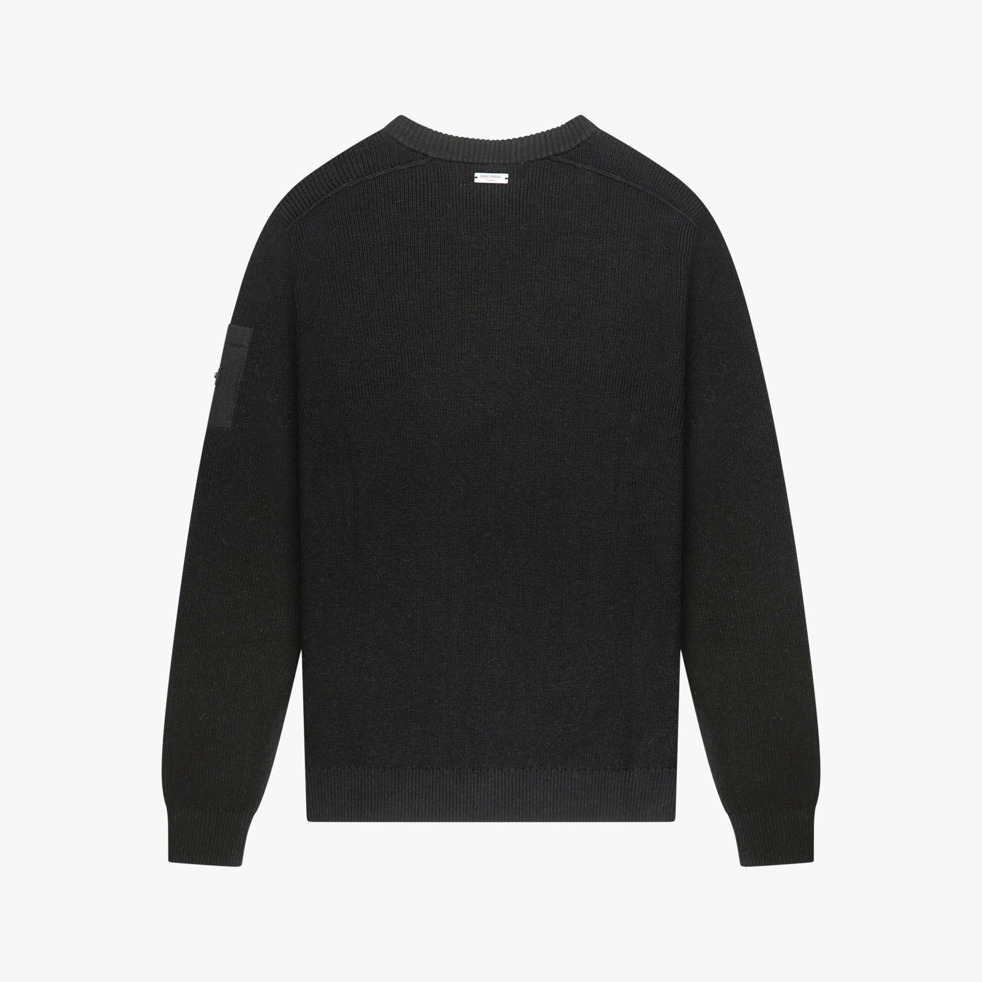 Quotrell Peak knitted sweater Black 2900160239075 Quotrell Peak knitted sweater Black 2900160239075