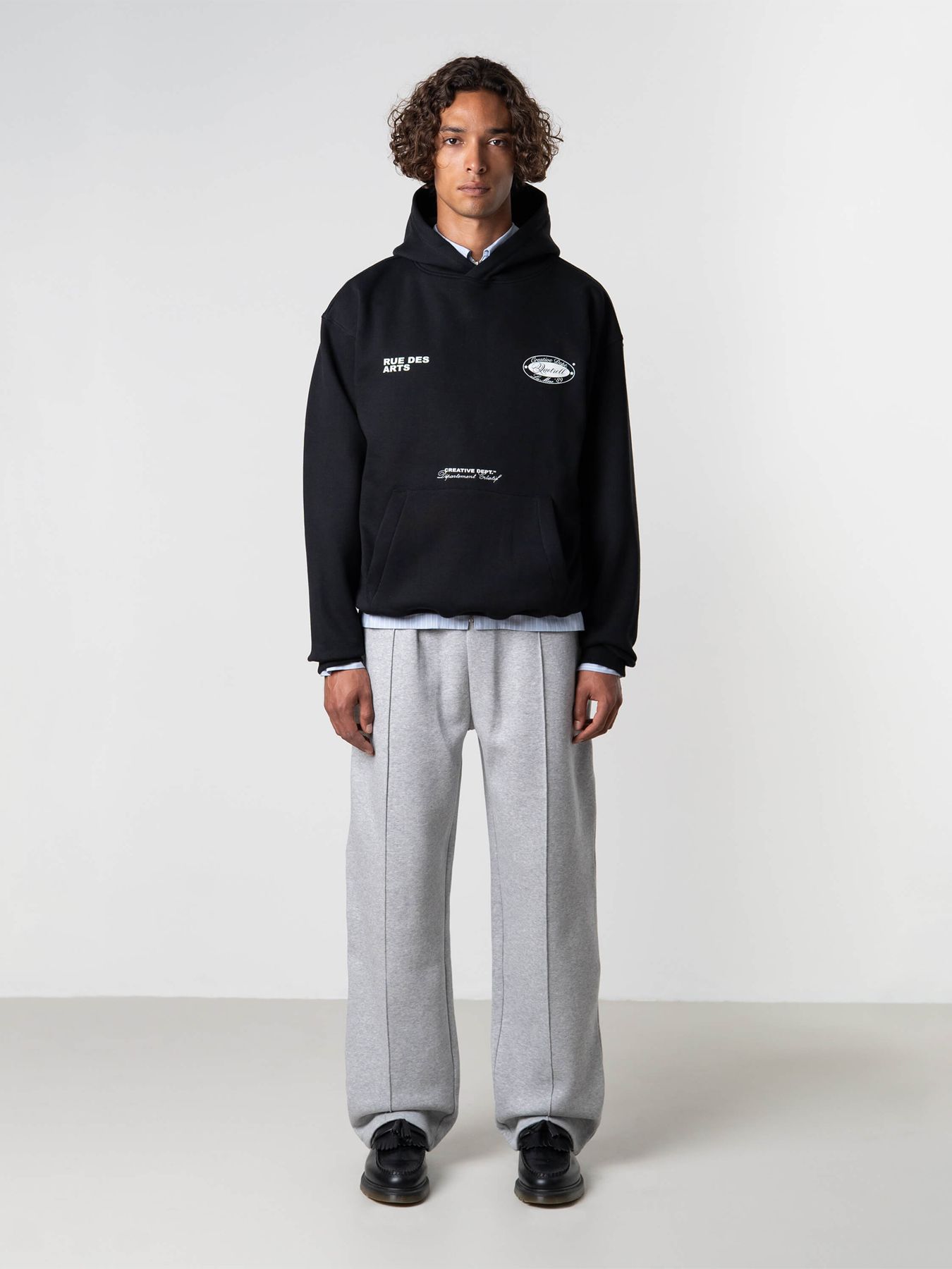 Quotrell La Mere hoodie Black/White 2900160240033