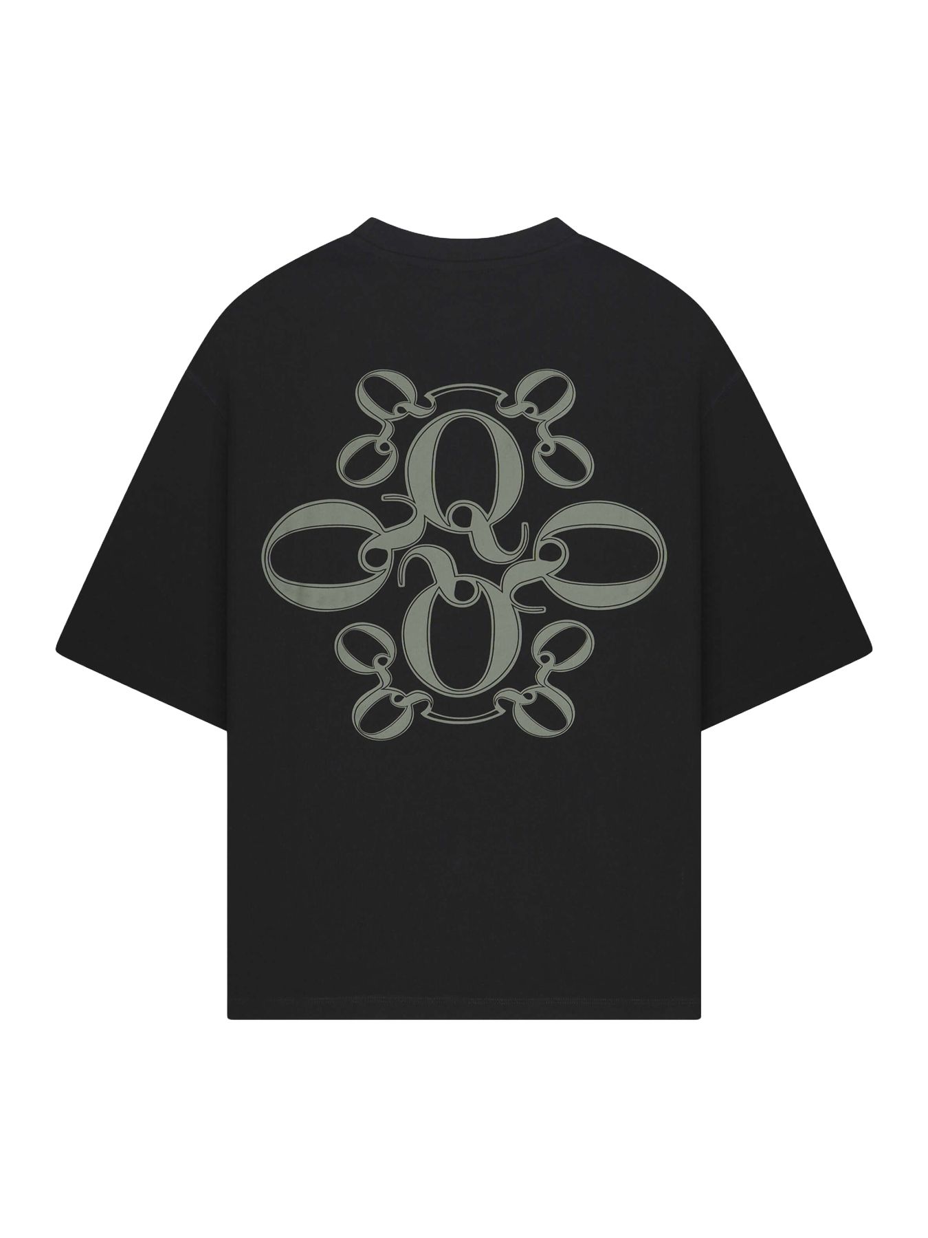 Quotrell Insignia tee Black/dark green 2900160241061