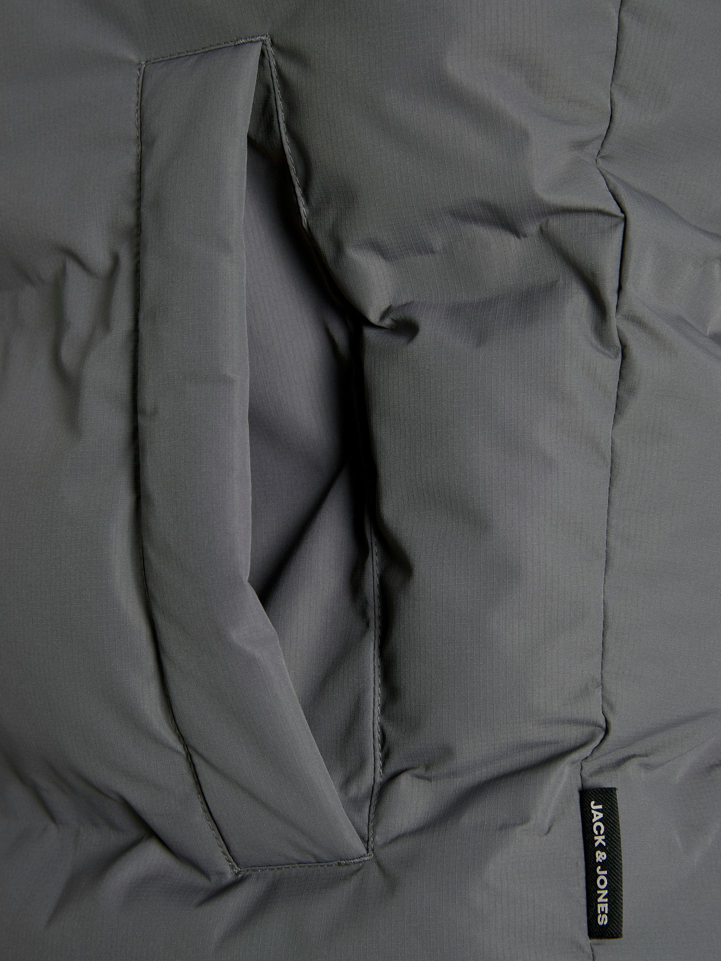 Jack & Jones JJESOHO PUFFER HOOD SN Castlerock 2900160255020