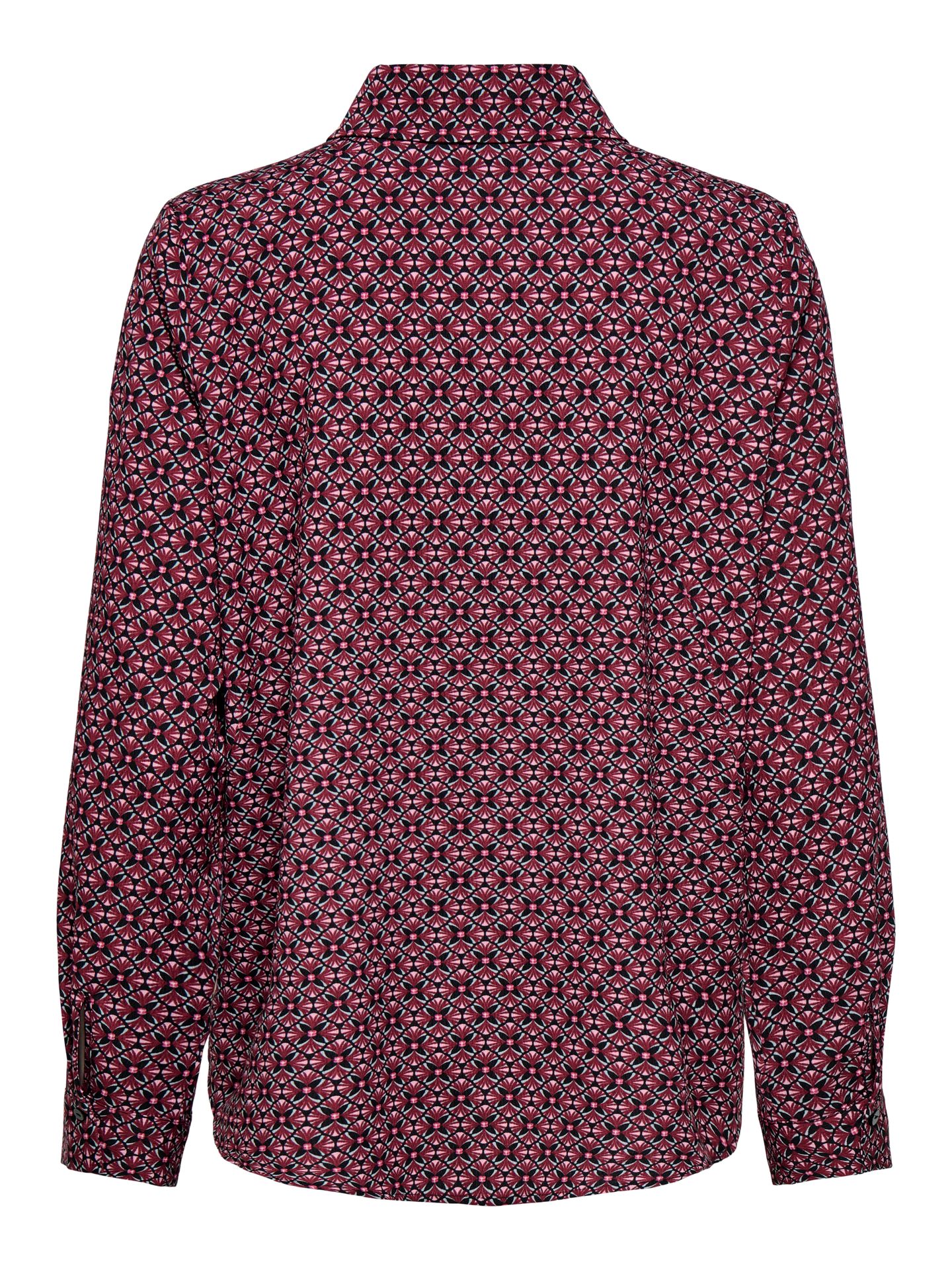 Only ONLNOVA LIFE VIS L/S NEW GRACE SHIR Cabernet/705 Graphic ivy 2900160253057