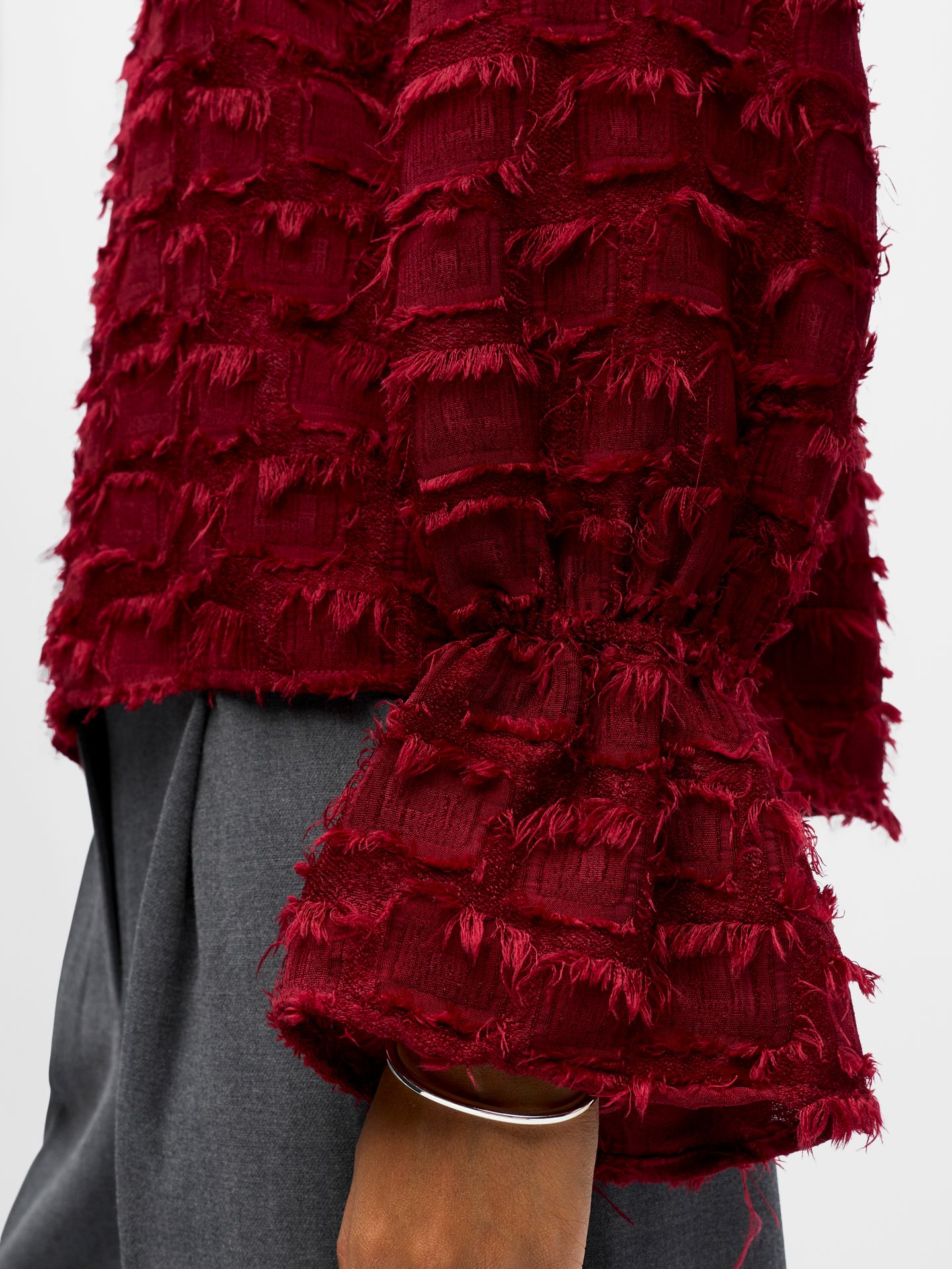 Object OBJDARIA RE L/S O-NECK TOP 140 Karanda Red 2900160254023