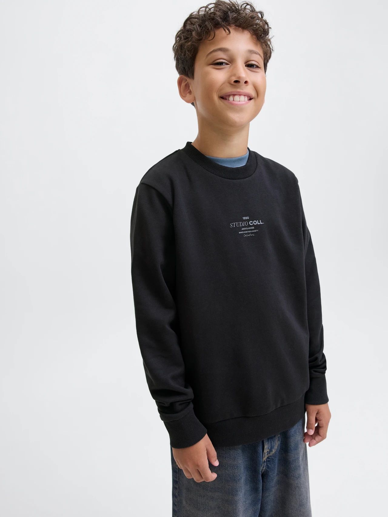 Jack & Jones JJJIN SWEAT CREW NECK JNR Black 2900160265043