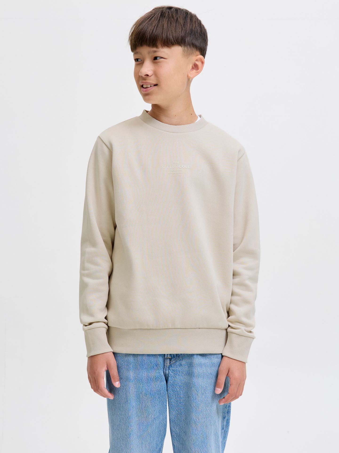 Jack & Jones JJJIN SWEAT CREW NECK JNR Moonbeam 2900160267047