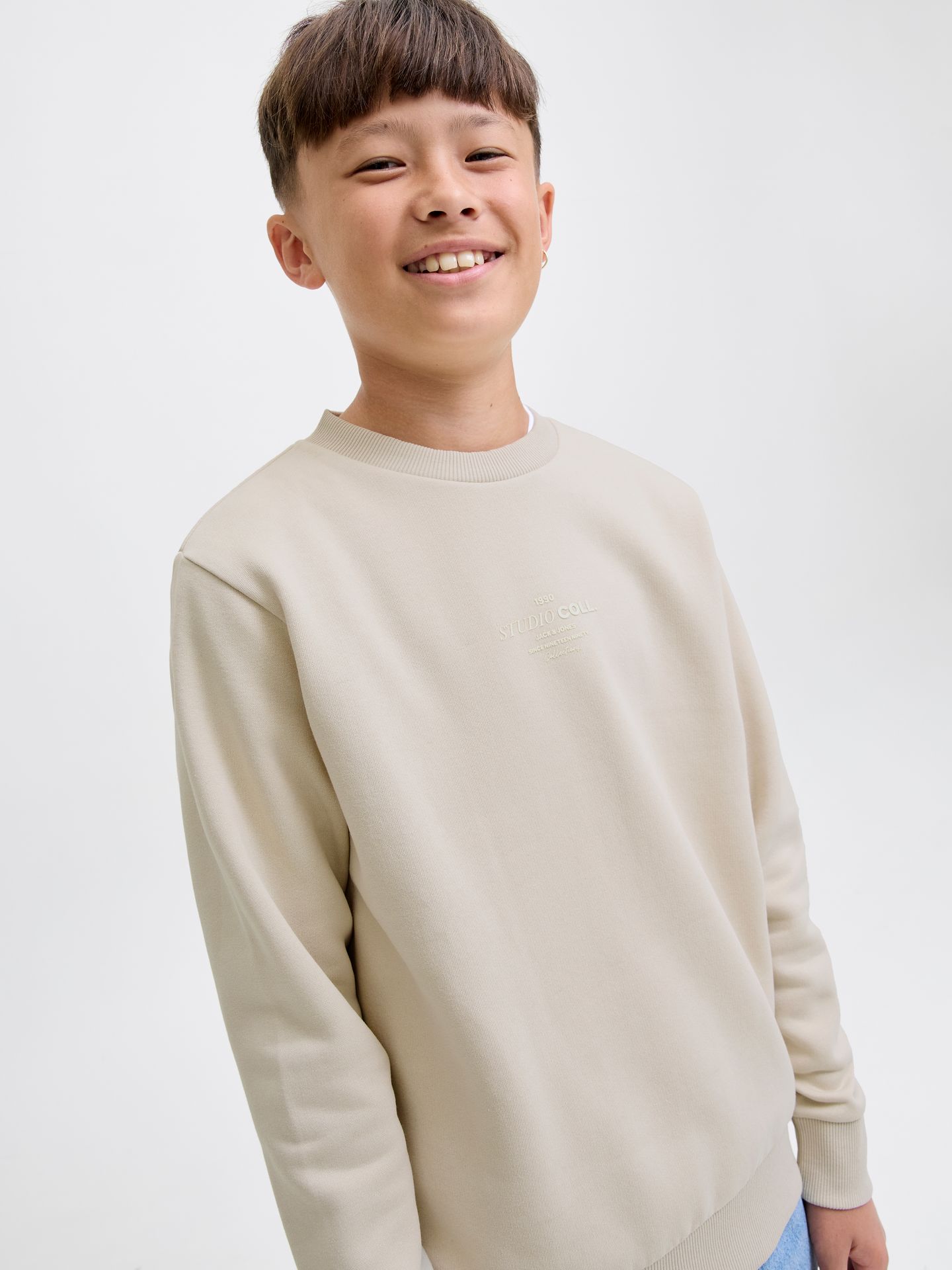 Jack & Jones JJJIN SWEAT CREW NECK JNR Moonbeam 2900160267047