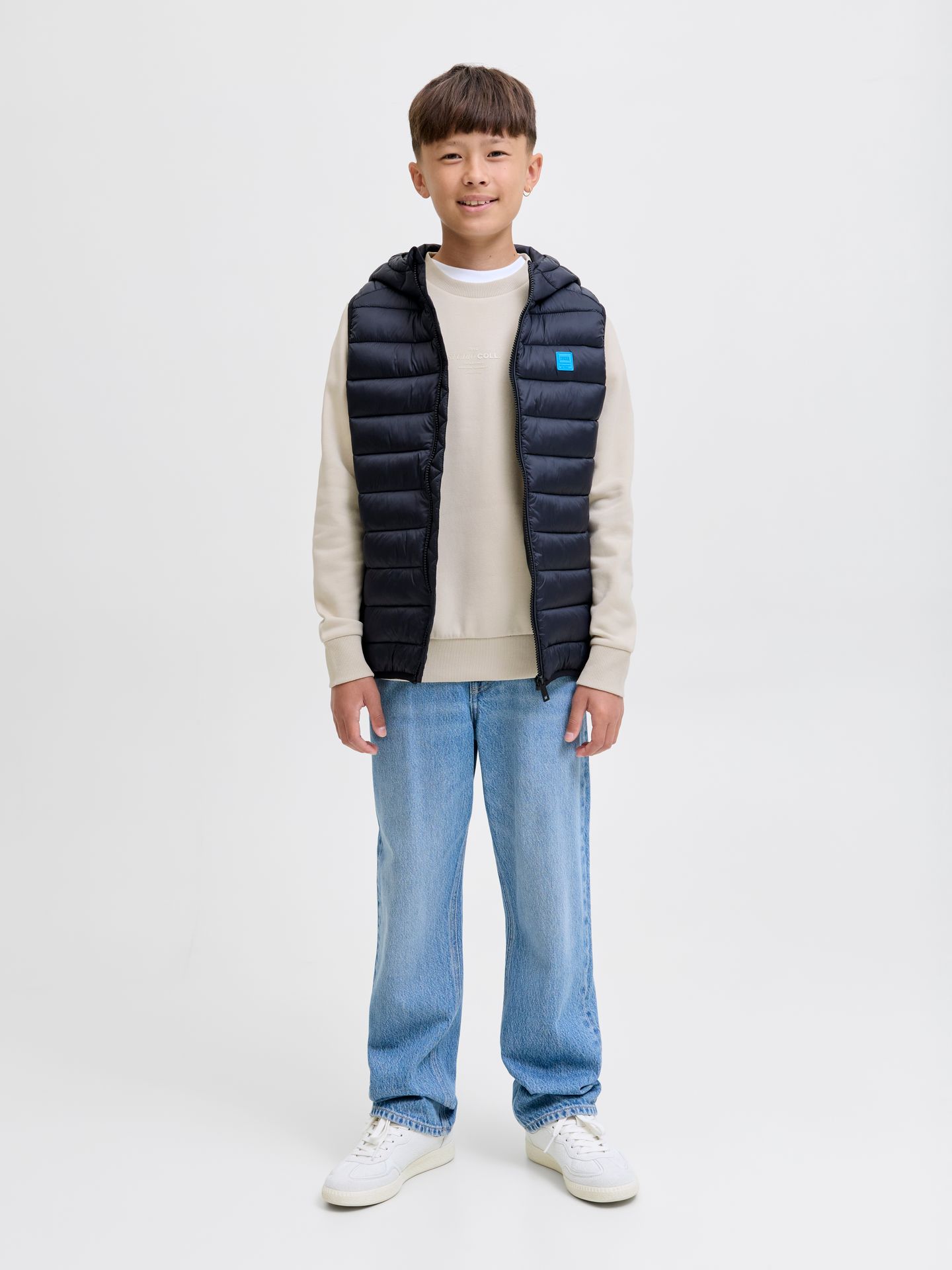 Jack & Jones JJJIN SWEAT CREW NECK JNR Moonbeam 2900160267047