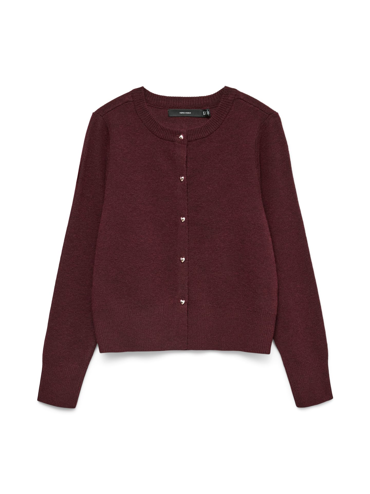 Vero Moda VMKACY LS O-NECK CARDIGAN Winetasting/Gerna 00115190-EKA26011400003104