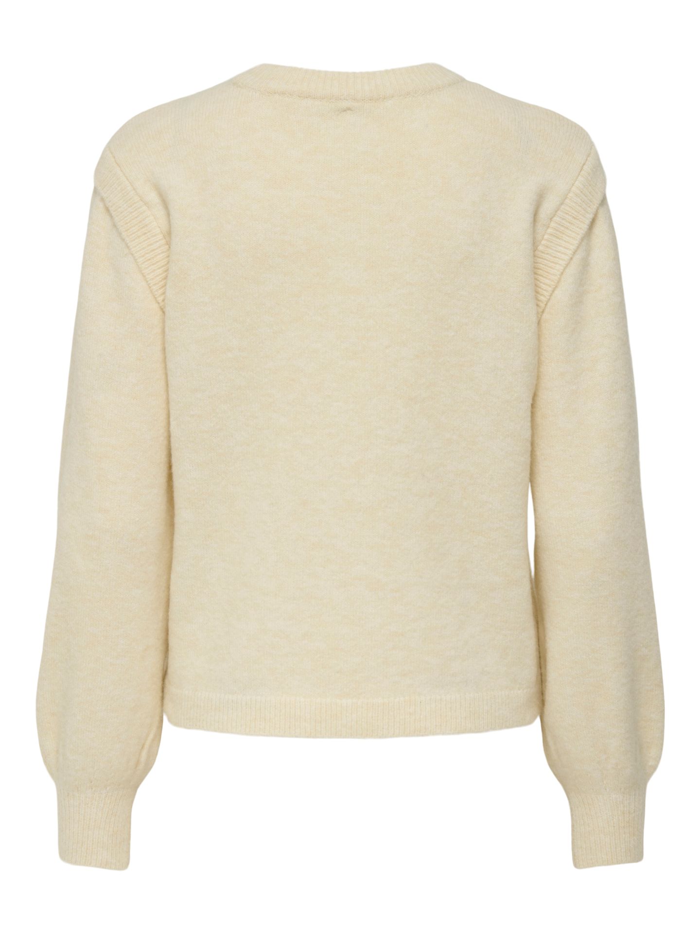 Only ONLRENE LIFE LS BUTTON O-NECK CS KN Egret/Beauty 2900160274052