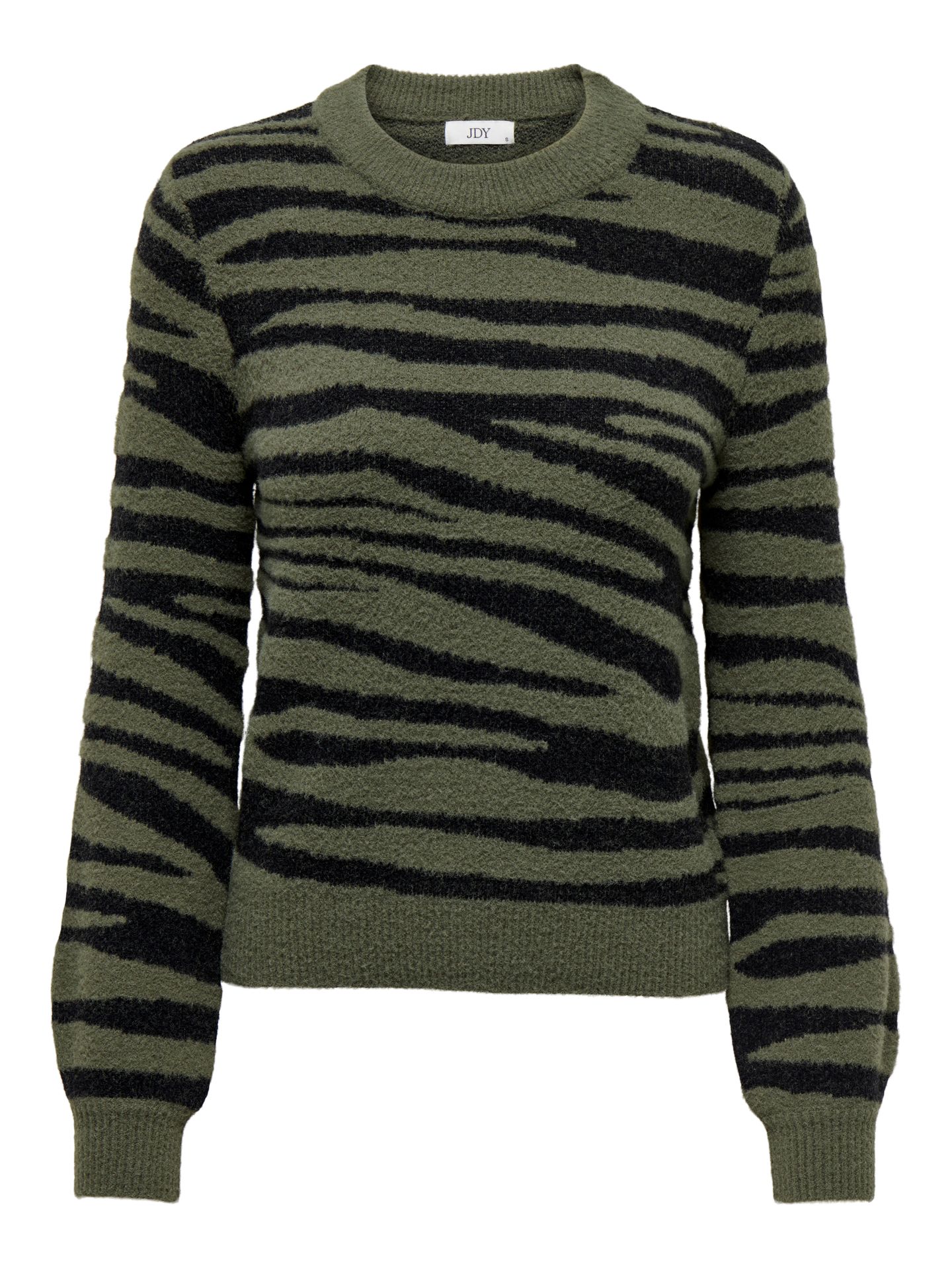 Only JDYLORRAINE ANIMAL L/S PULLOVER KNT Kalamata/NEJA GRAFIC 2900160278043