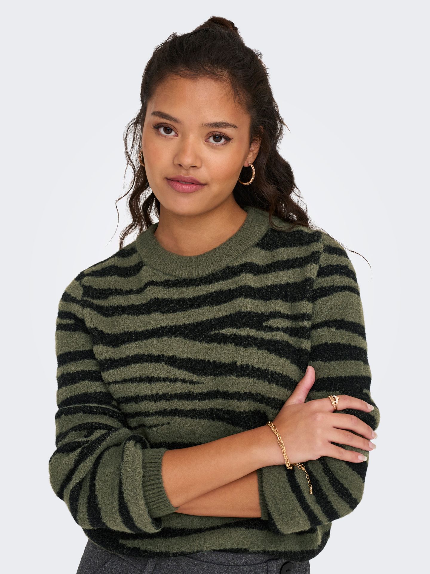 Only JDYLORRAINE ANIMAL L/S PULLOVER KNT Kalamata/NEJA GRAFIC 2900160278043 Only JDYLORRAINE ANIMAL L/S PULLOVER KNT Kalamata/NEJA GRAFIC 2900160278043