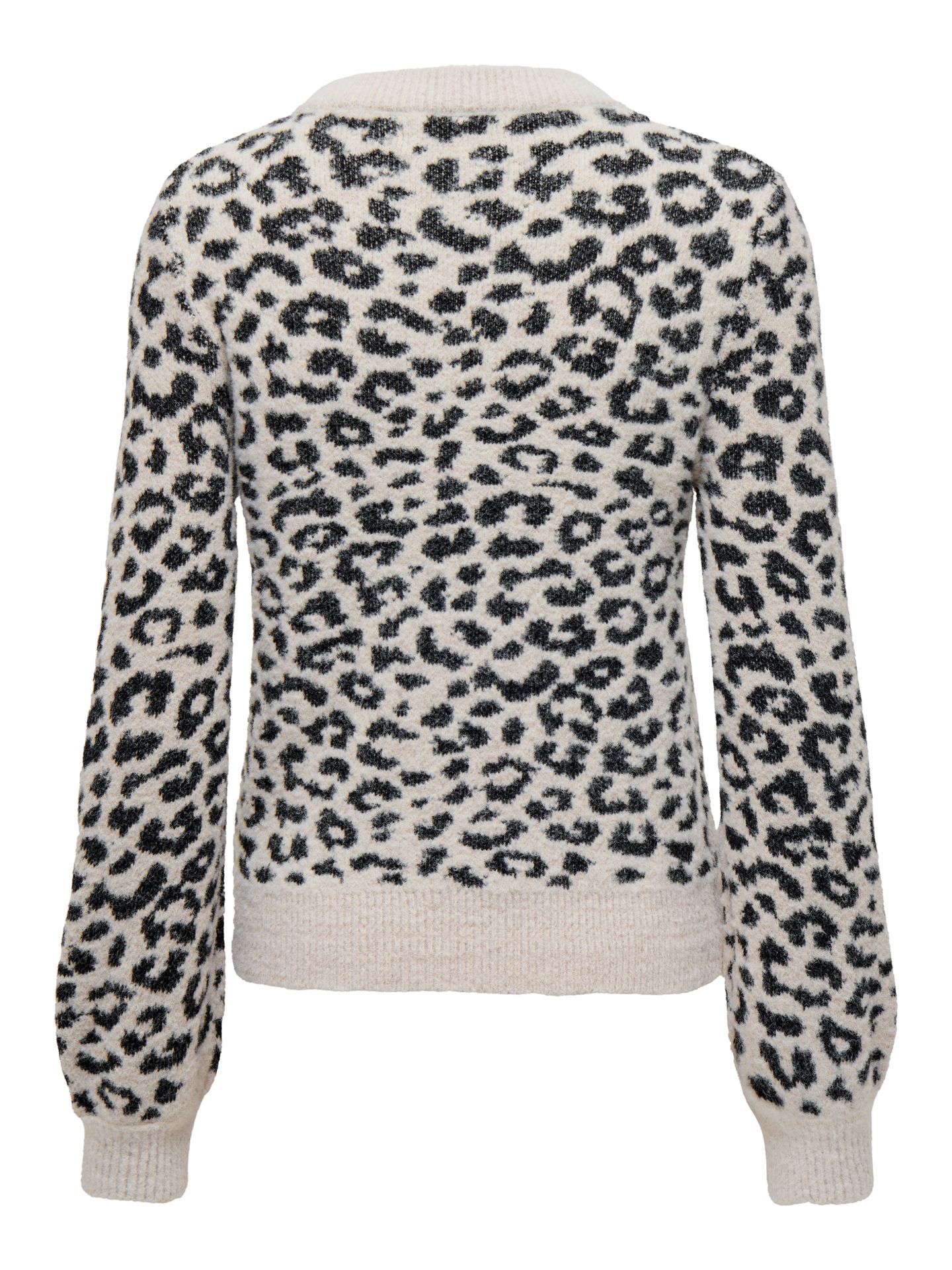Only JDYLORRAINE ANIMAL L/S PULLOVER KNT Cement/BLACK LEOPARD SPOTS 2900160277039 Only JDYLORRAINE ANIMAL L/S PULLOVER KNT Cement/BLACK LEOPARD SPOTS 2900160277039