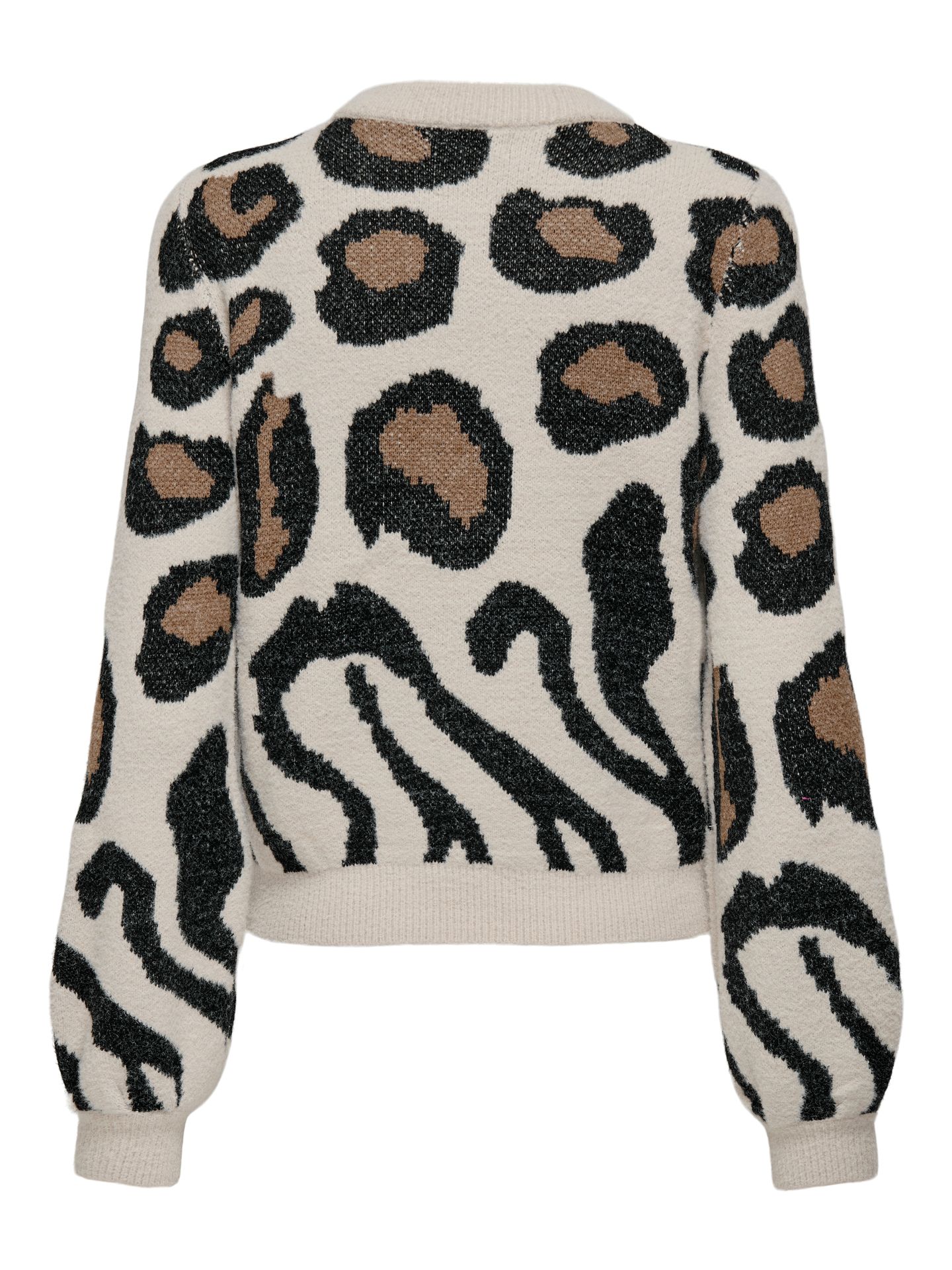 Only JDYLORRAINE ANIMAL L/S PULLOVER KNT Cement/BLACK/MALT BALL MIX 2900160279019 Only JDYLORRAINE ANIMAL L/S PULLOVER KNT Cement/BLACK/MALT BALL MIX 2900160279019