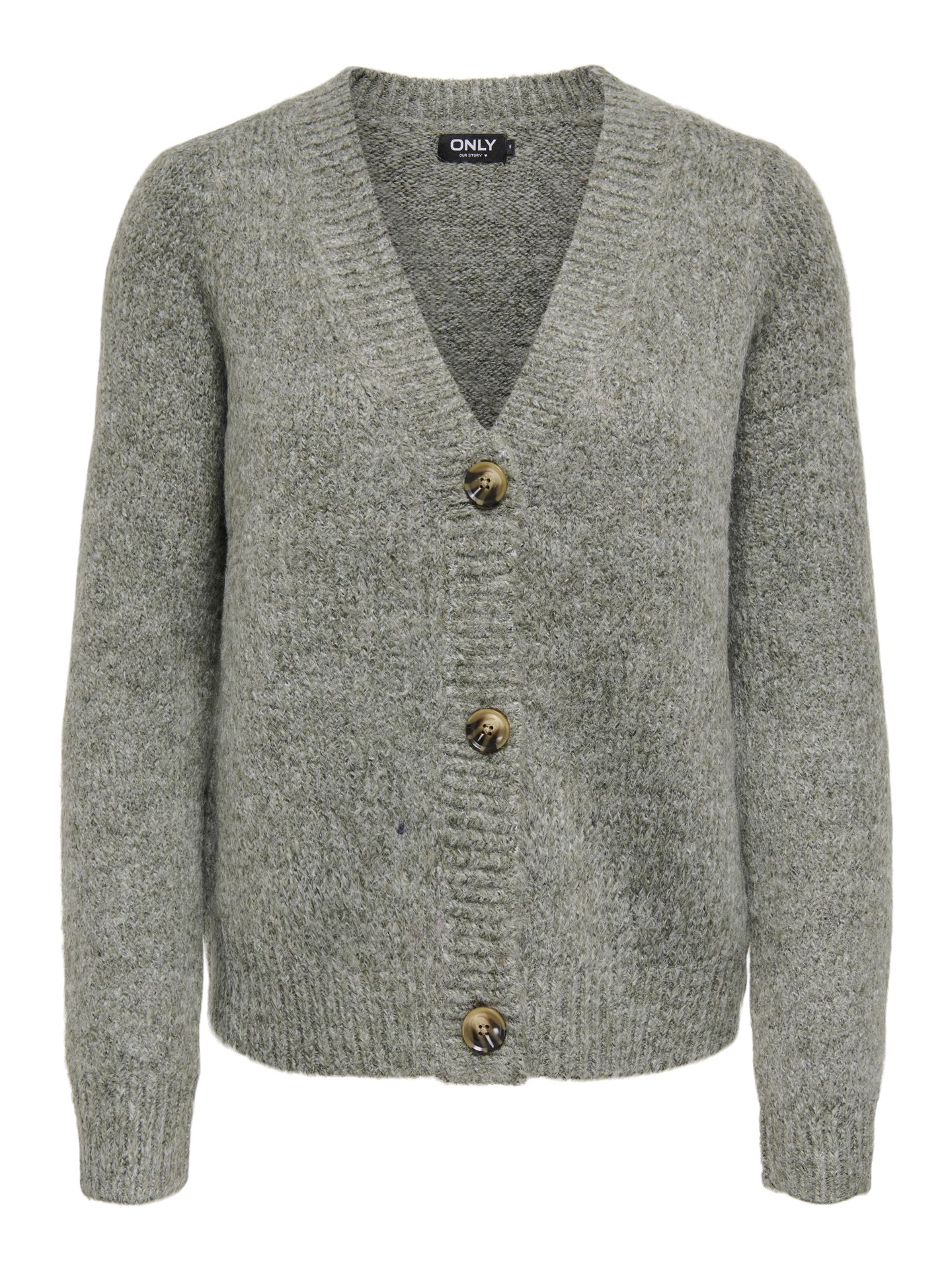 Only ONLZOEY L/S REGULAR CARDIGAN KNT NO Kalamata/Cloud dancer+frosted almon 2900160282040