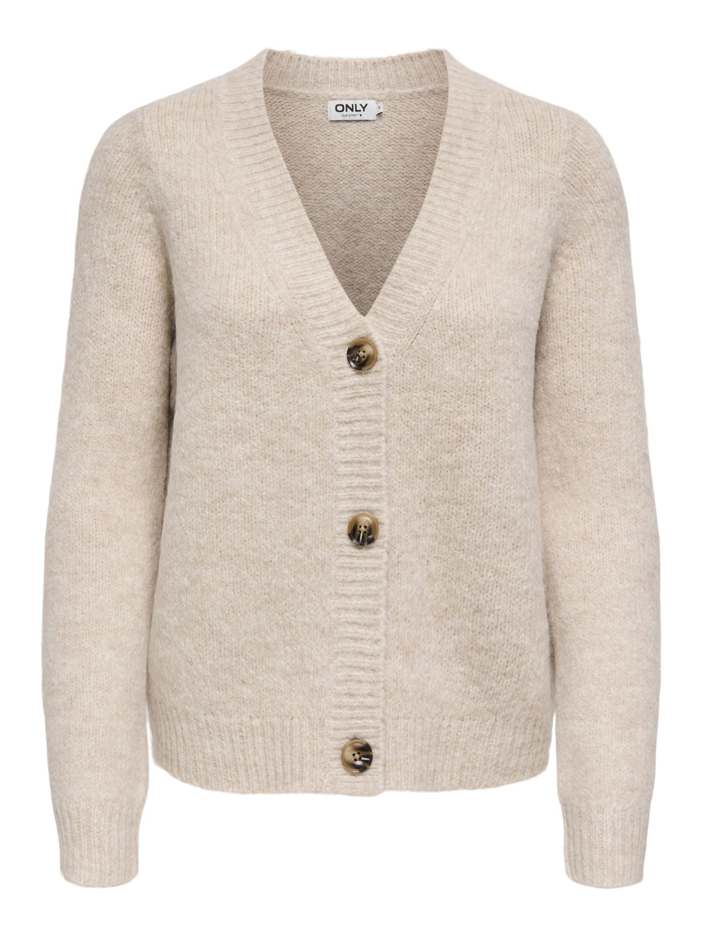 Only ONLZOEY L/S REGULAR CARDIGAN KNT NO Whitecap Gray/Melange 2900160283054