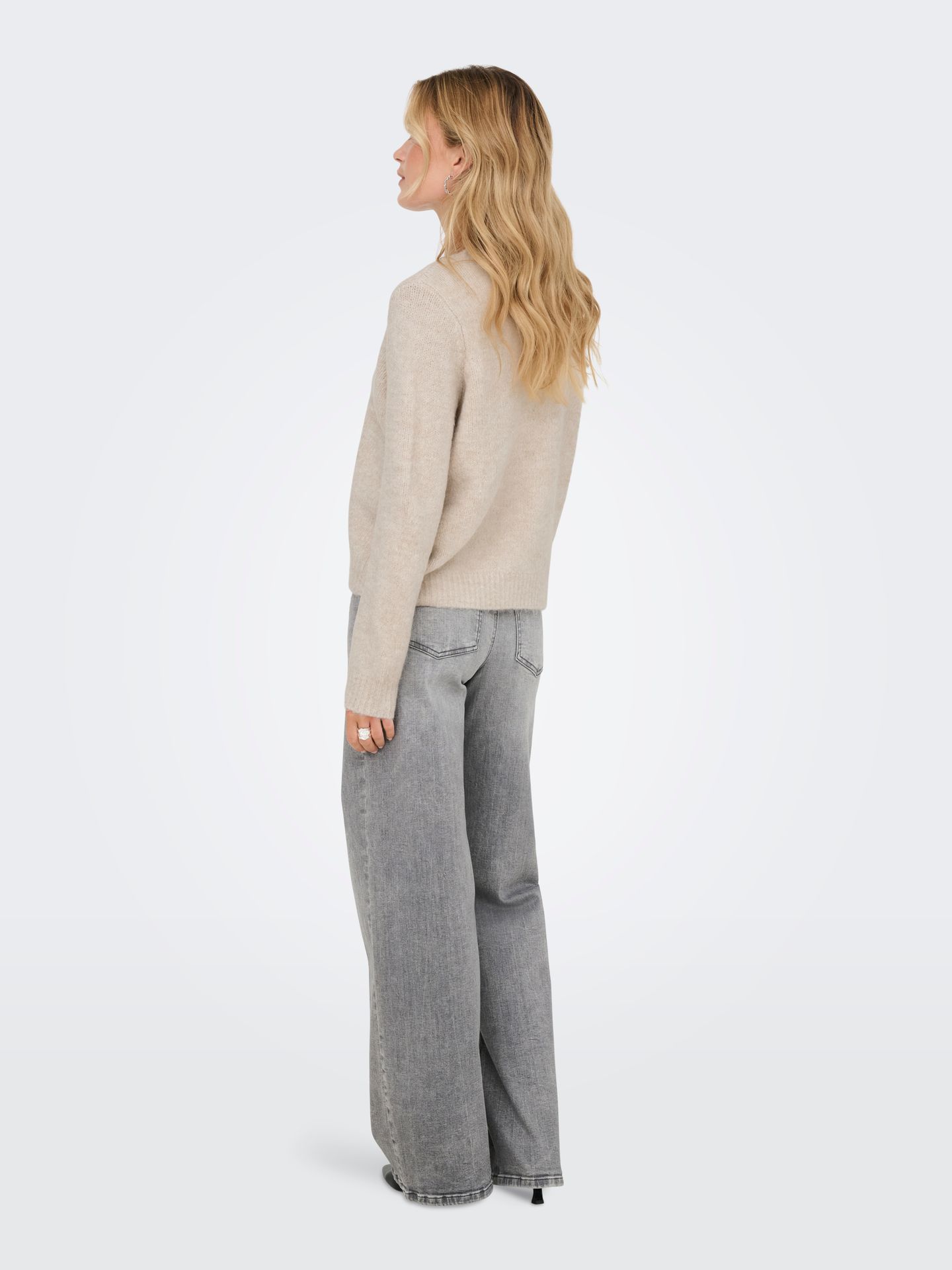 Only ONLZOEY L/S REGULAR CARDIGAN KNT NO Whitecap Gray/Melange 2900160283047