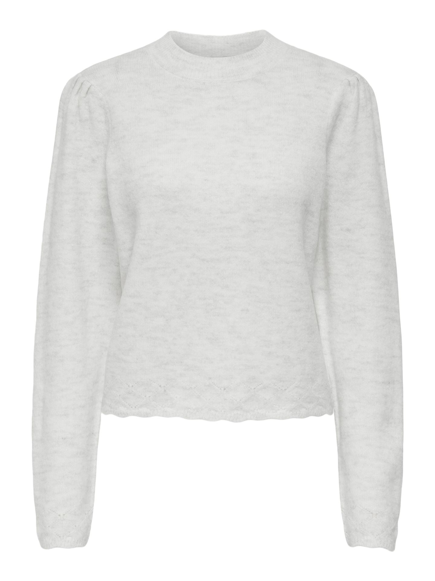 Only JDYELANORA L/S O-NECK PULLOVER KNT Cloud Dancer/2024 BRODERIE ANGLAISE 2900160287045