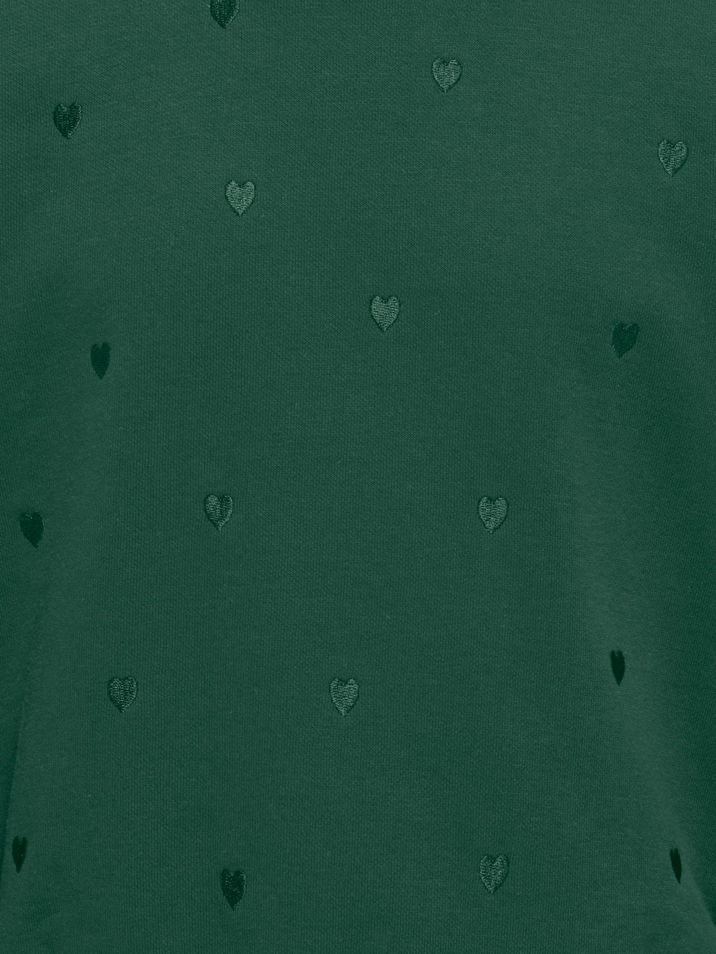 Only KOGATIKA L/S O-NECK EMB HEART SWT Pineneedle/EMB Hearts/Pineneedle 00115200-EKA26011400003125