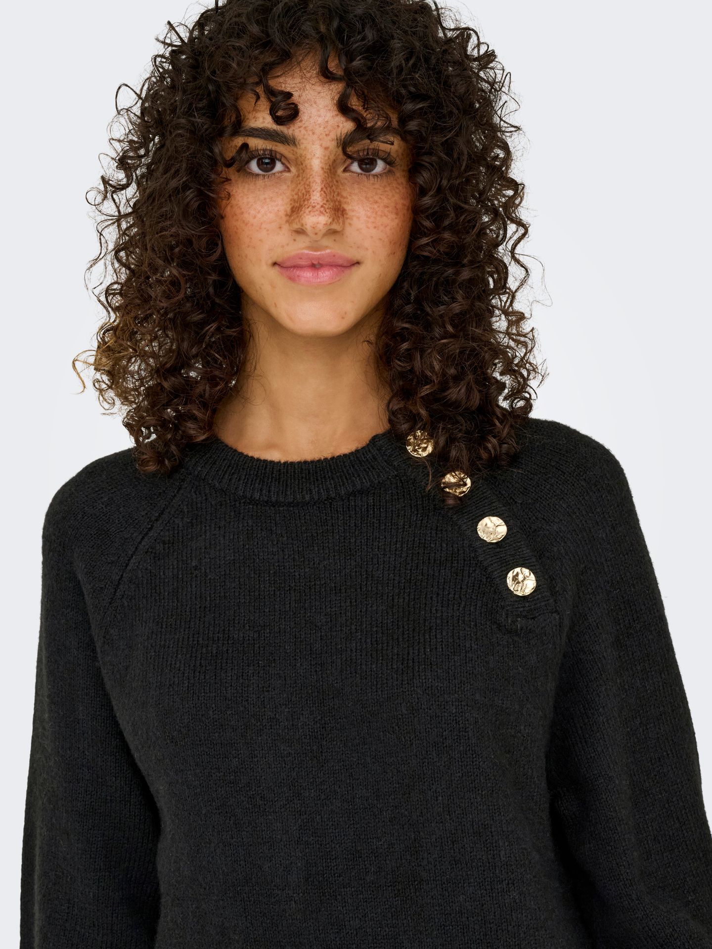 Only ONLEMMA LIFE LS BUTTON ONEC DRESS C Black/LEO AOP 2900160312020